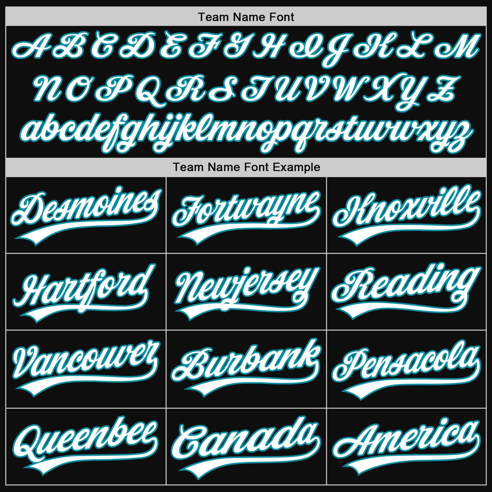 Custom Black White-Teal Authentic Throwback Baseball Jersey view 4