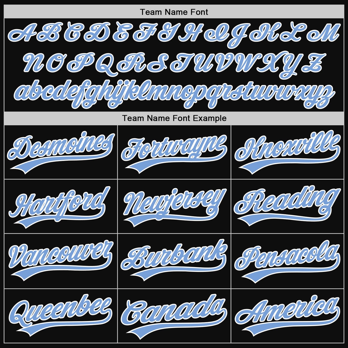 Custom Black Light Blue-White Authentic Throwback Baseball Jersey view 4