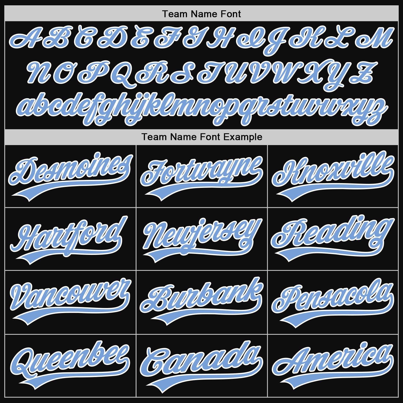 Custom Black Light Blue-White Authentic Throwback Baseball Jersey view 4
