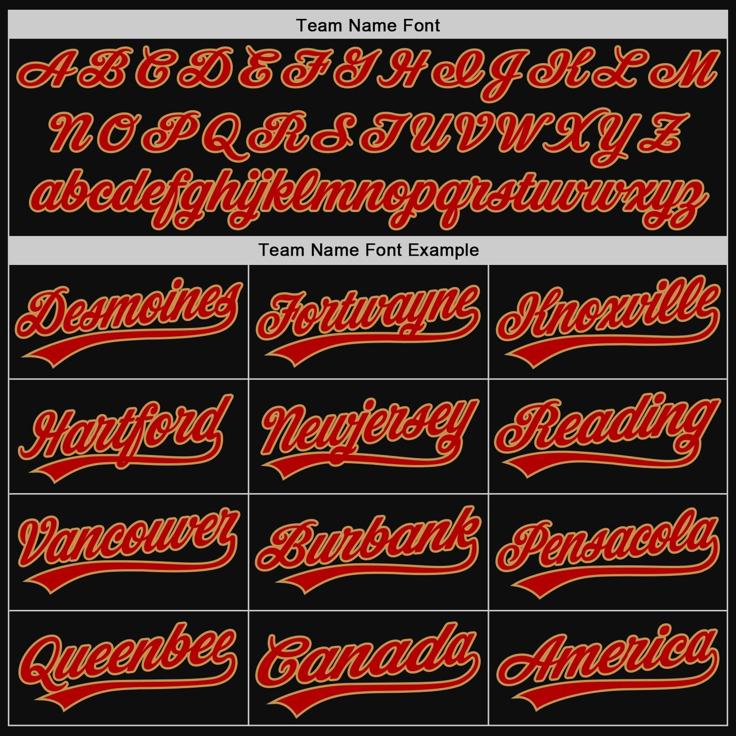 Custom Black Red-Old Gold Authentic Throwback Baseball Jersey view 4