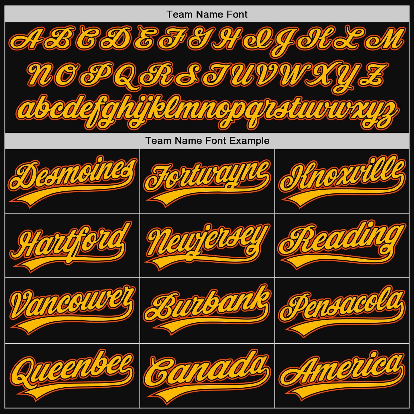 Custom Black Gold-Orange Authentic Throwback Baseball Jersey view 4