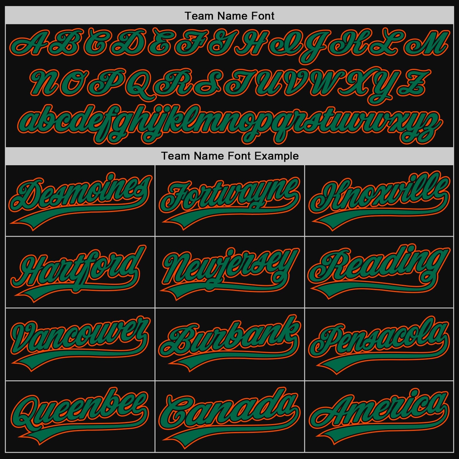 Custom Black Kelly Green-Orange Authentic Throwback Baseball Jersey view 4