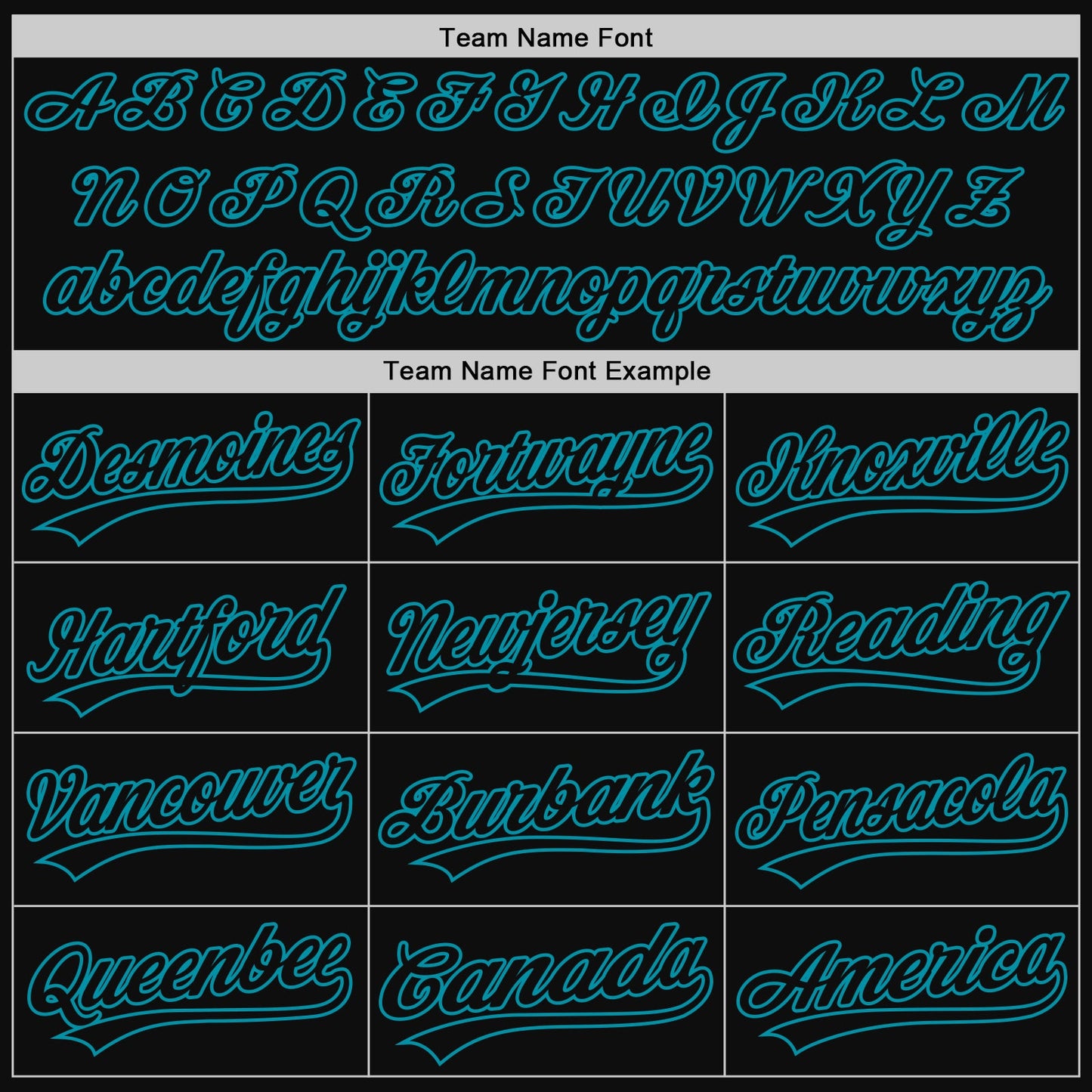 Custom Black Teal Authentic Throwback Baseball Jersey view 4