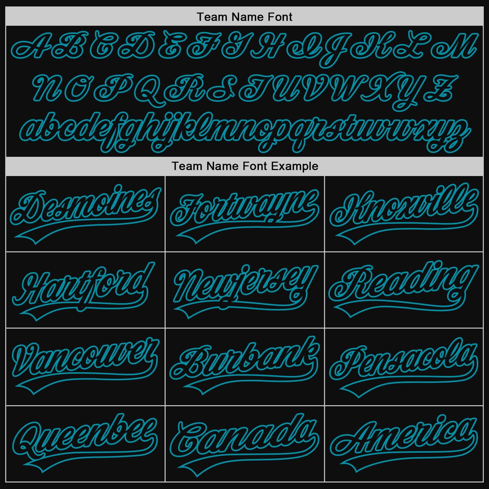 Custom Black Teal Authentic Throwback Baseball Jersey view 4