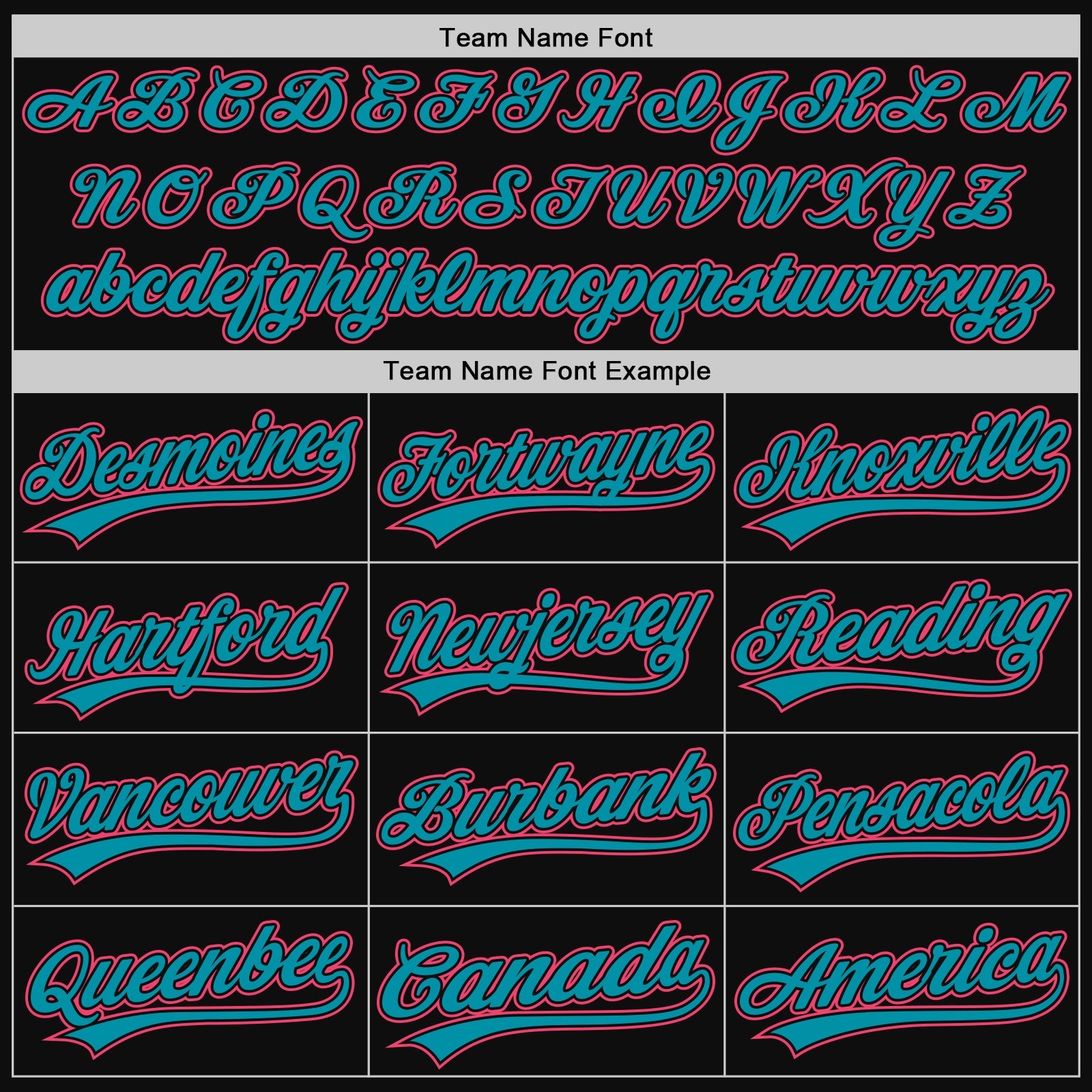 Custom Black Neon Pink-Teal Authentic Throwback Baseball Jersey view 4