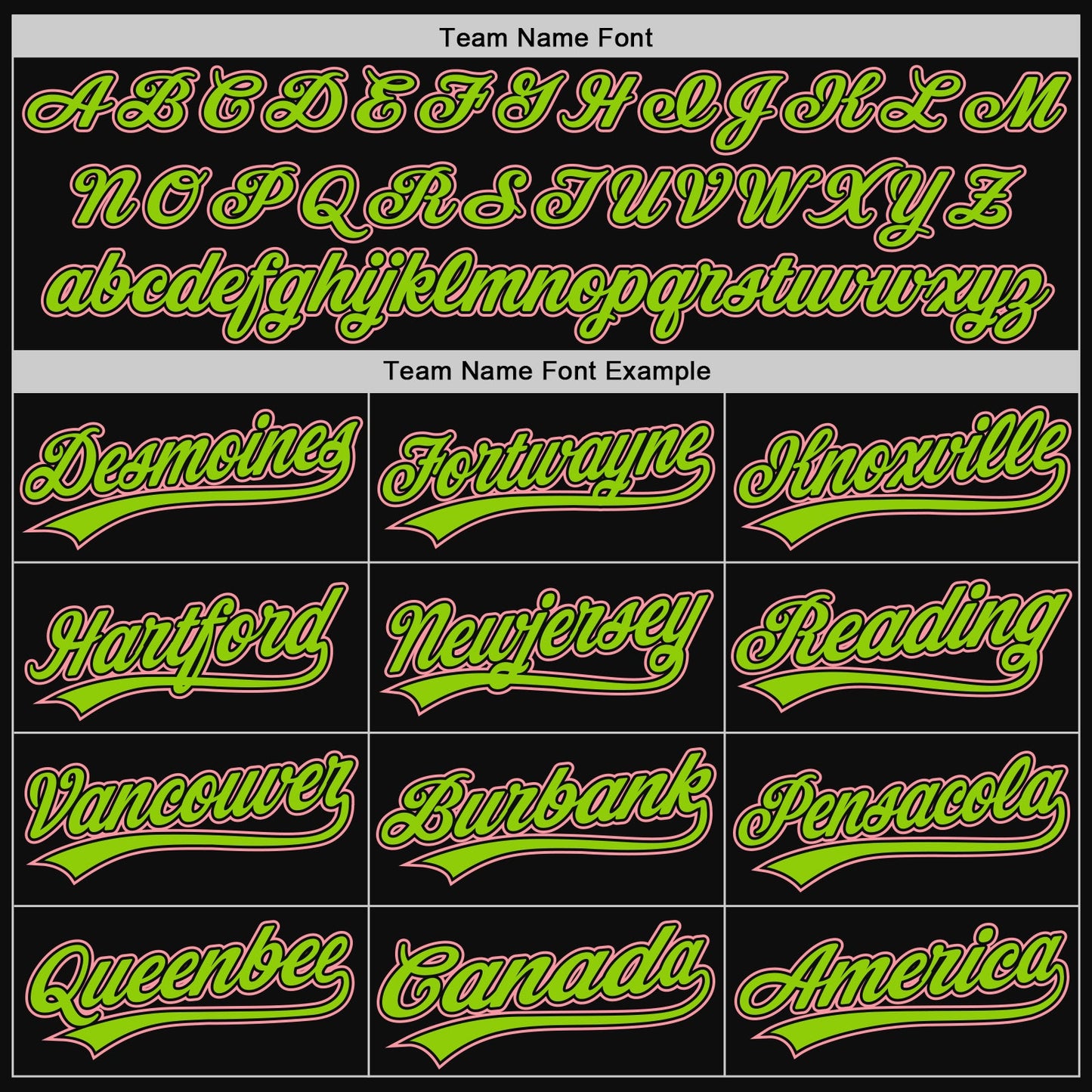 Custom Black Medium Pink-Neon Green Authentic Throwback Baseball Jersey view 4