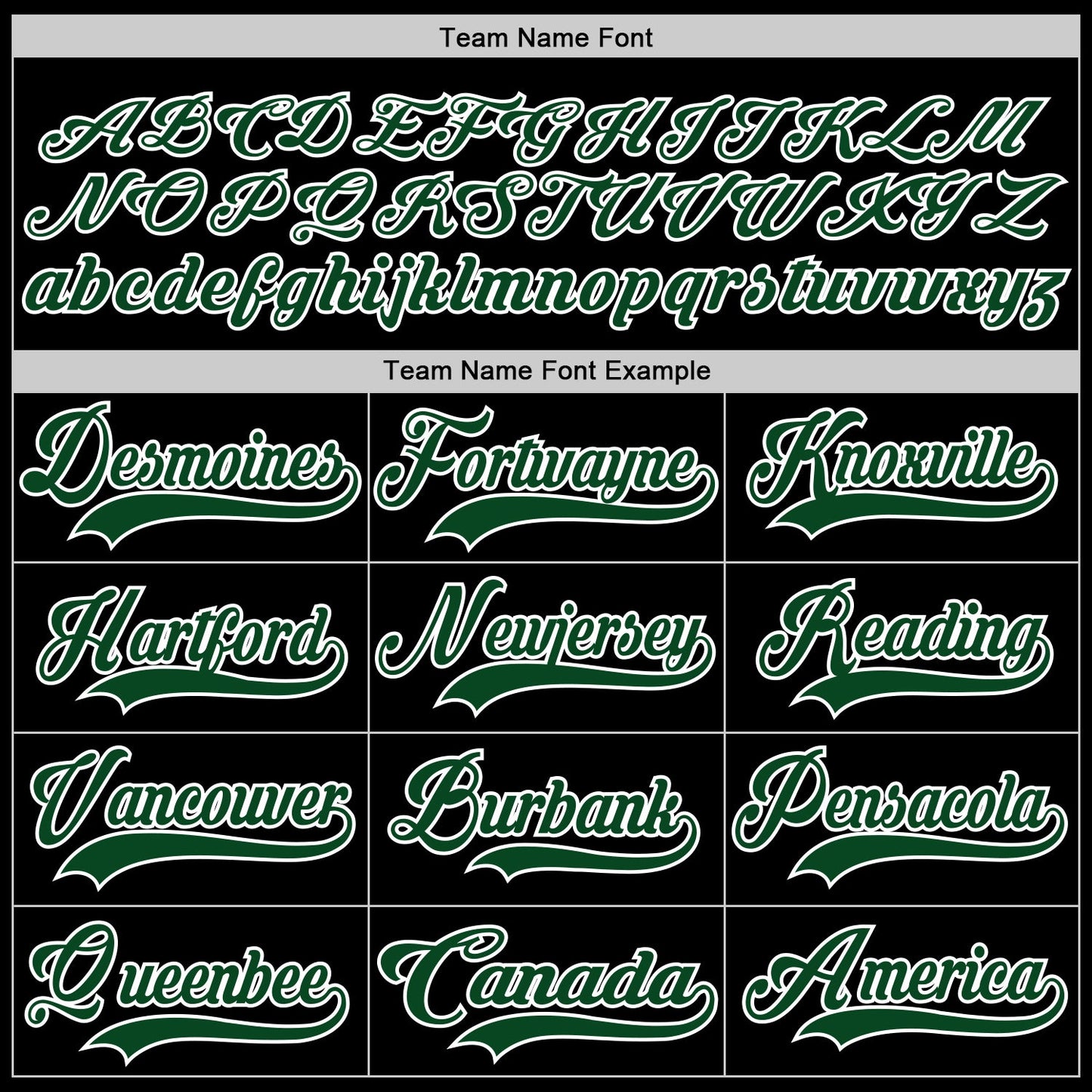 Custom Black Green-White Hockey Jersey view 4