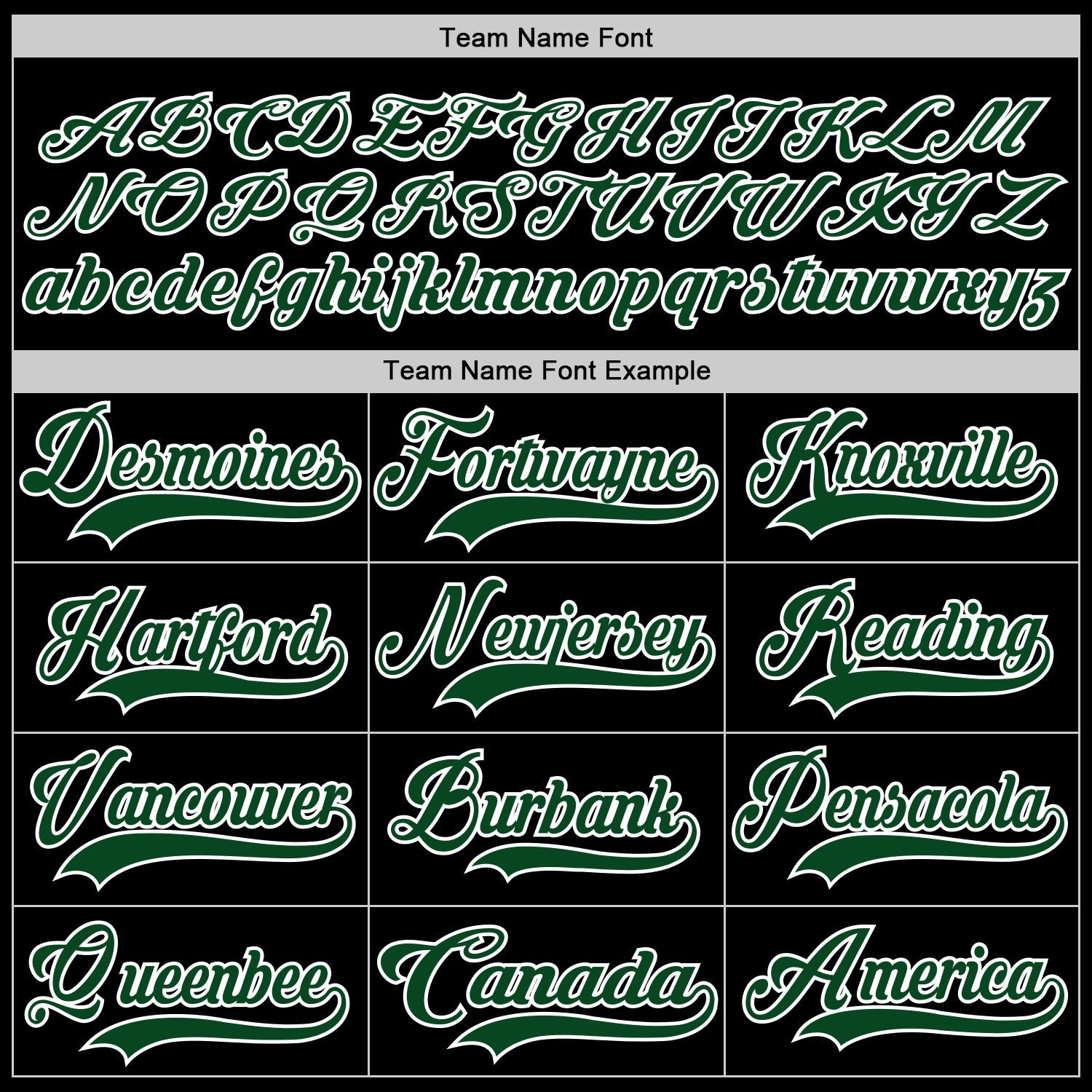 Custom Black Green-White Hockey Jersey view 4