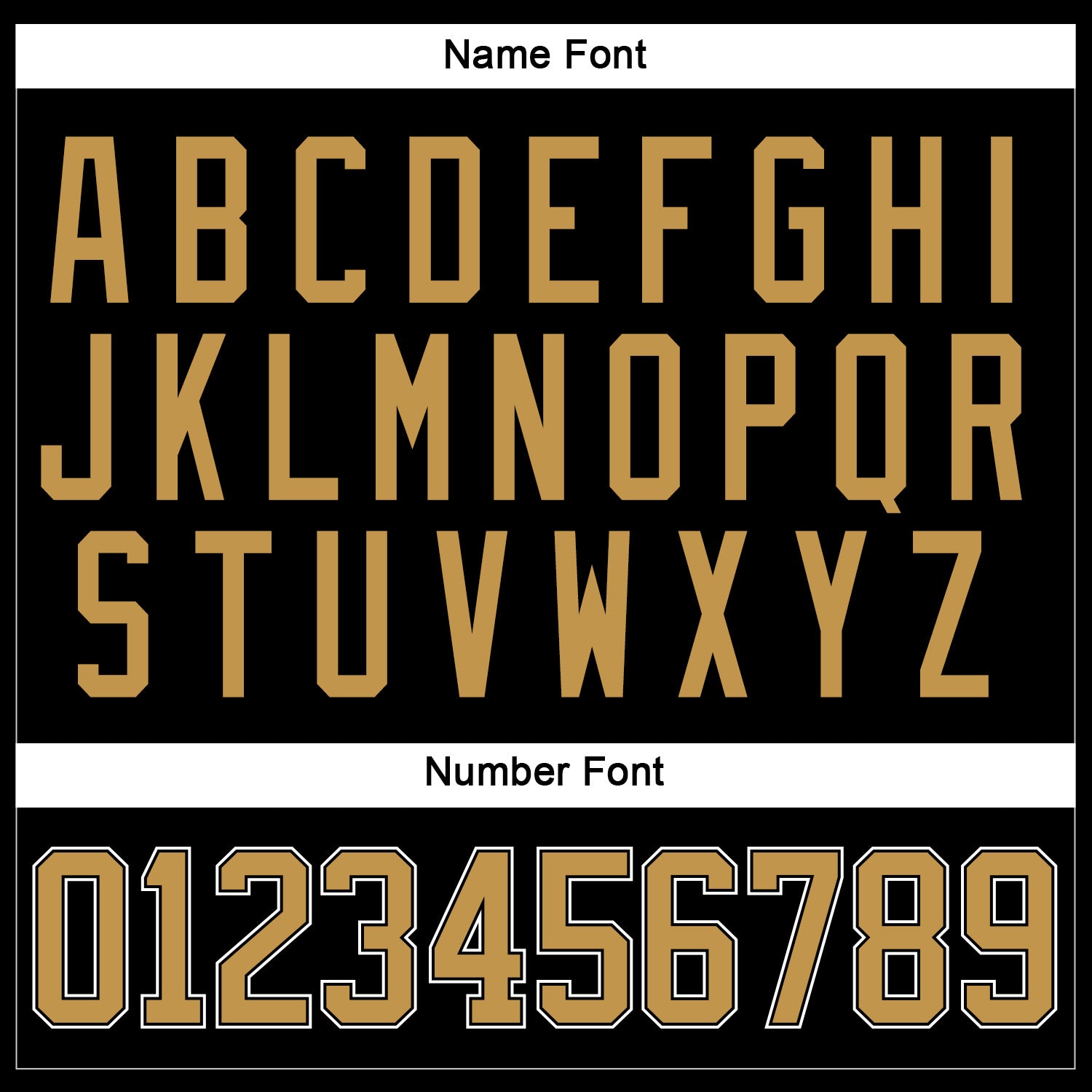 Custom Black Old Gold-White Hockey Jersey view 5