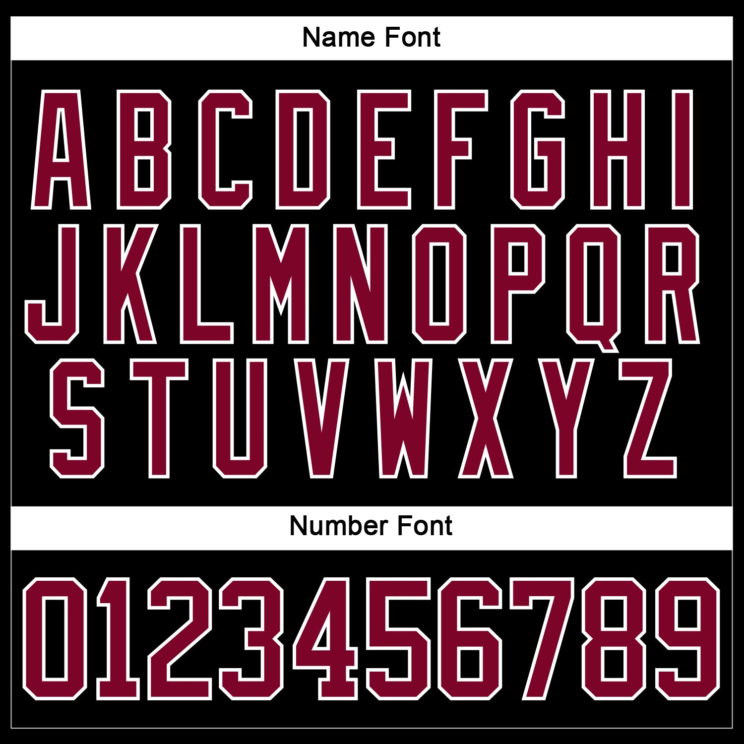 Custom Black Maroon-White Hockey Jersey view 5