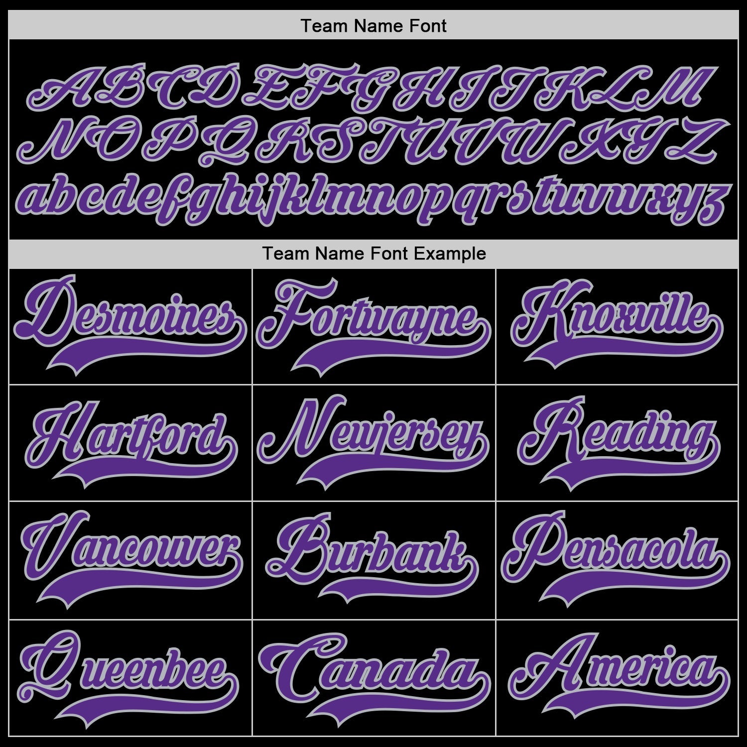 Custom Black Purple-Gray Hockey Jersey view 4