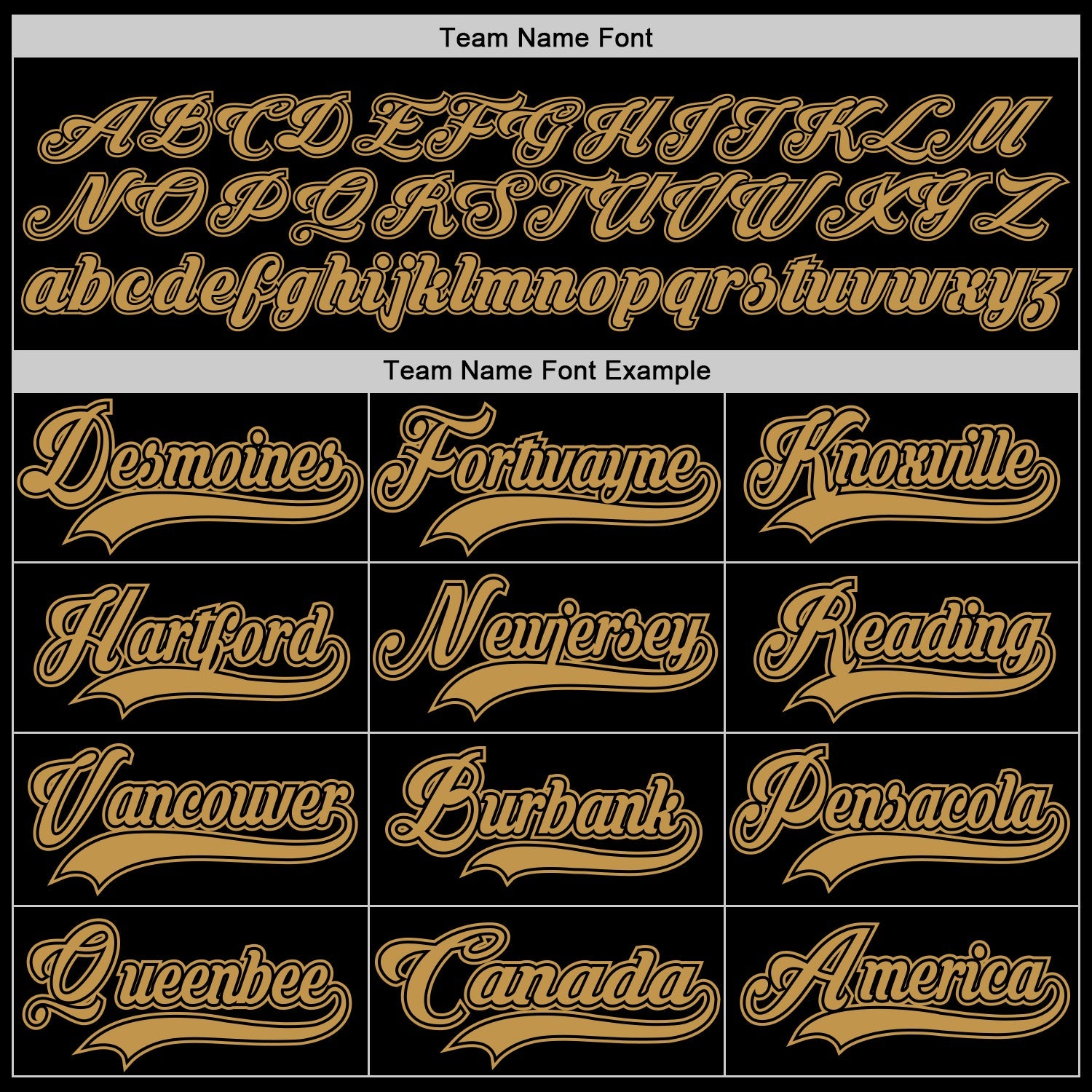 Custom Black Old Gold Hockey Jersey view 4