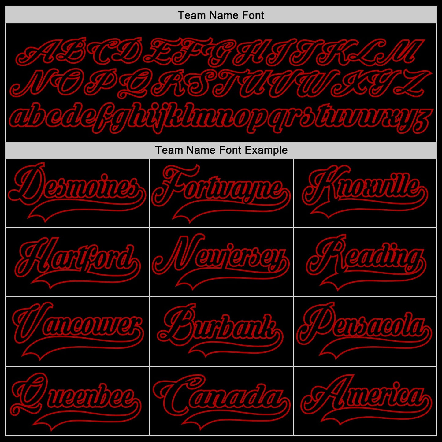 Custom Black Red Hockey Jersey view 4