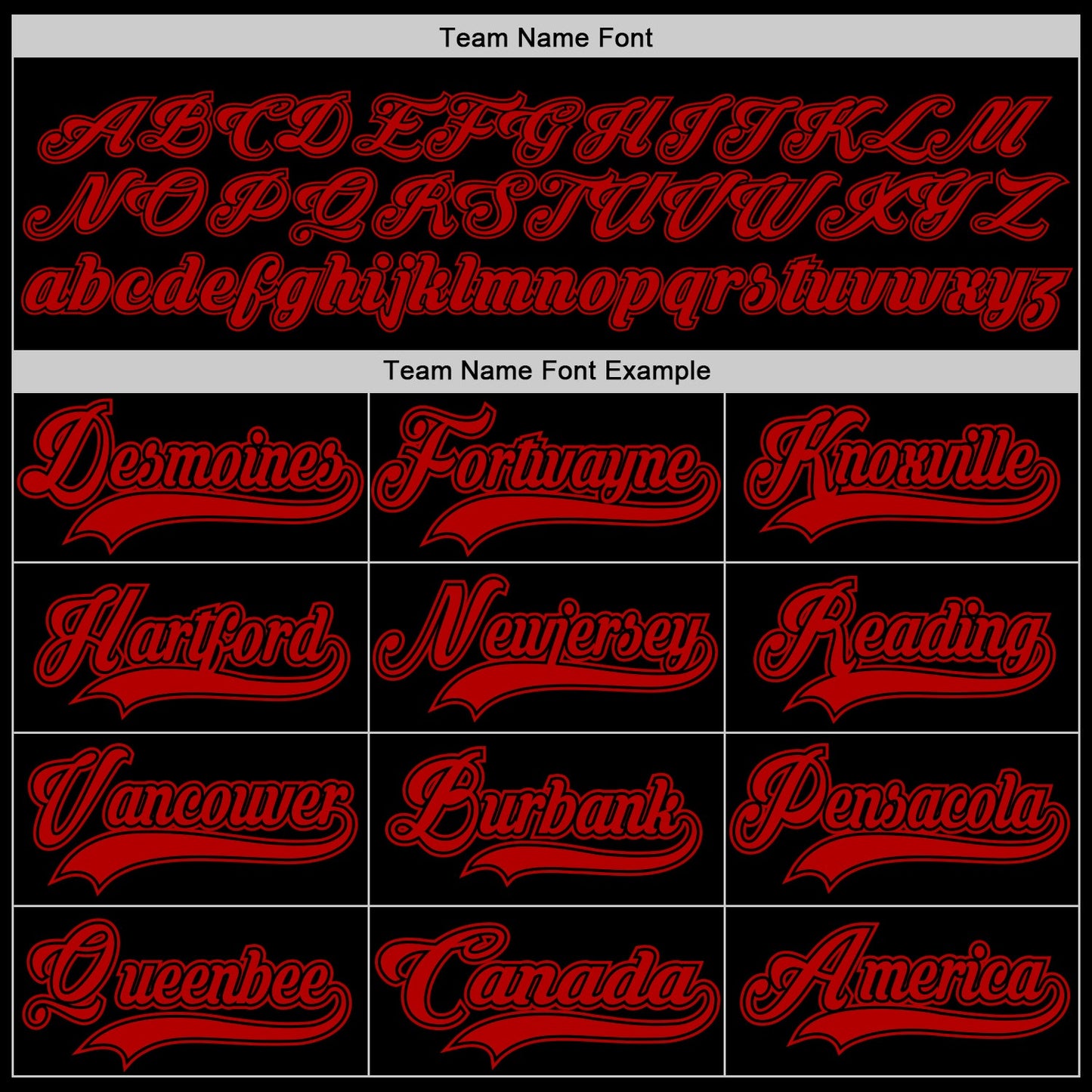Custom Black Red Hockey Jersey view 4