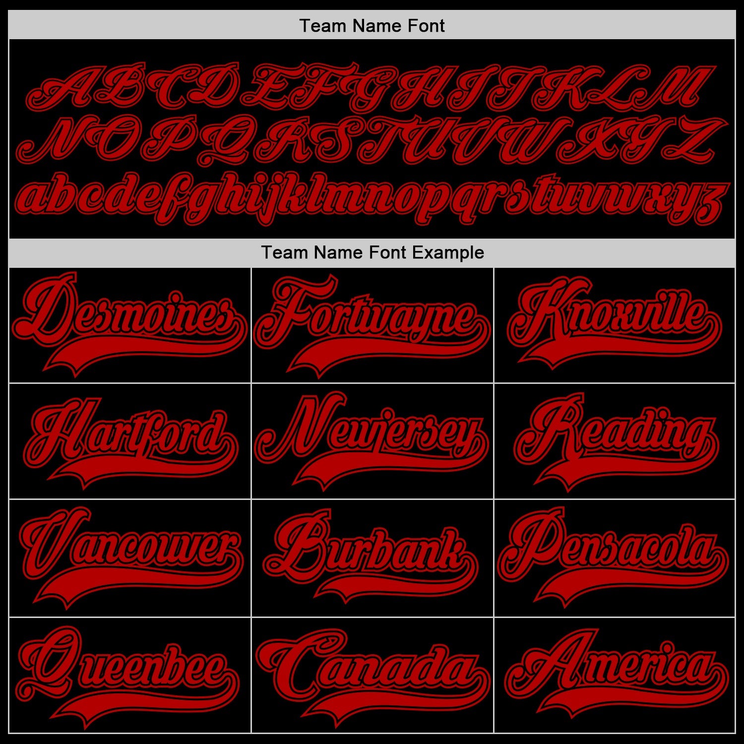 Custom Black Red Hockey Jersey view 4