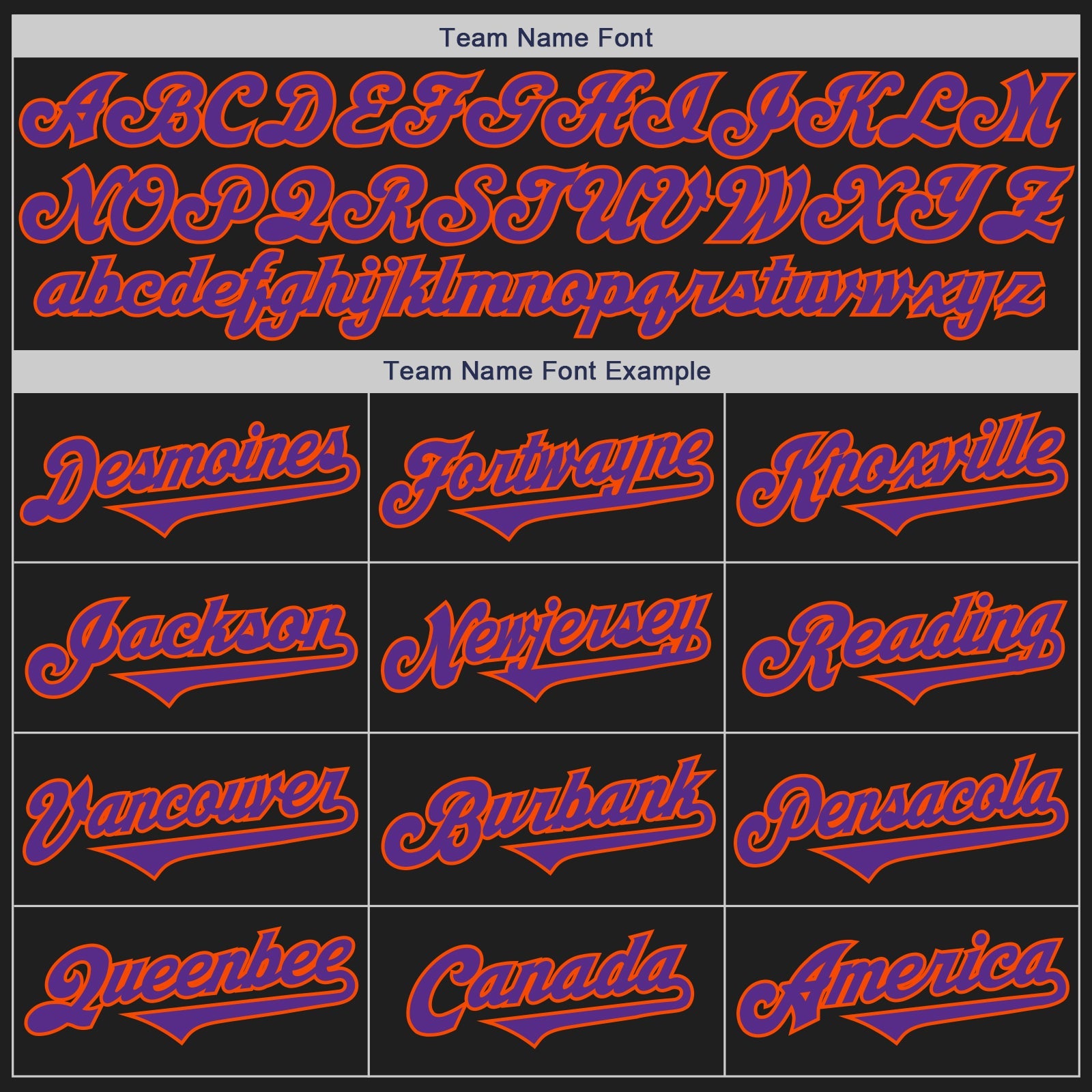 Custom Black Purple-Orange Authentic Baseball Jersey view 4