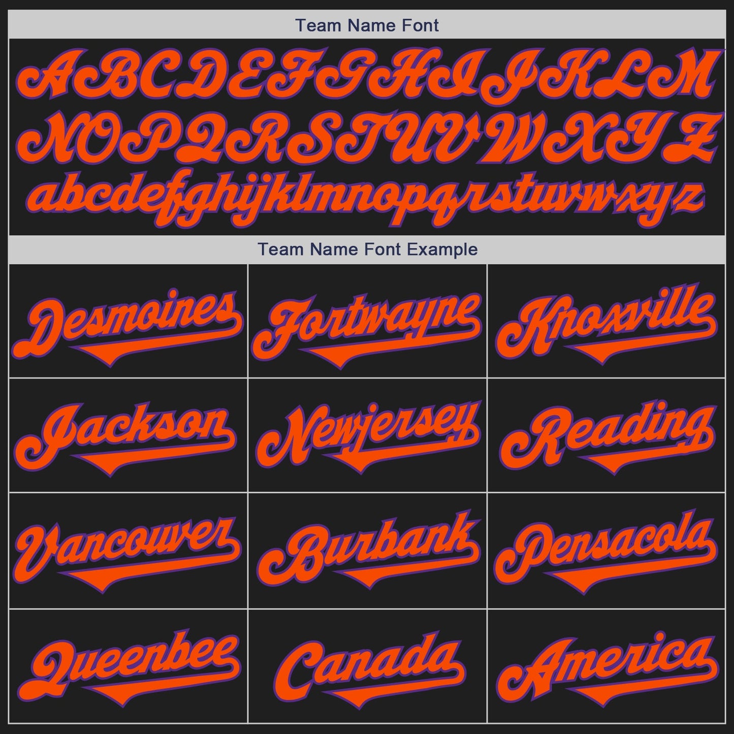 Custom Black Orange-Purple Authentic Baseball Jersey view 4