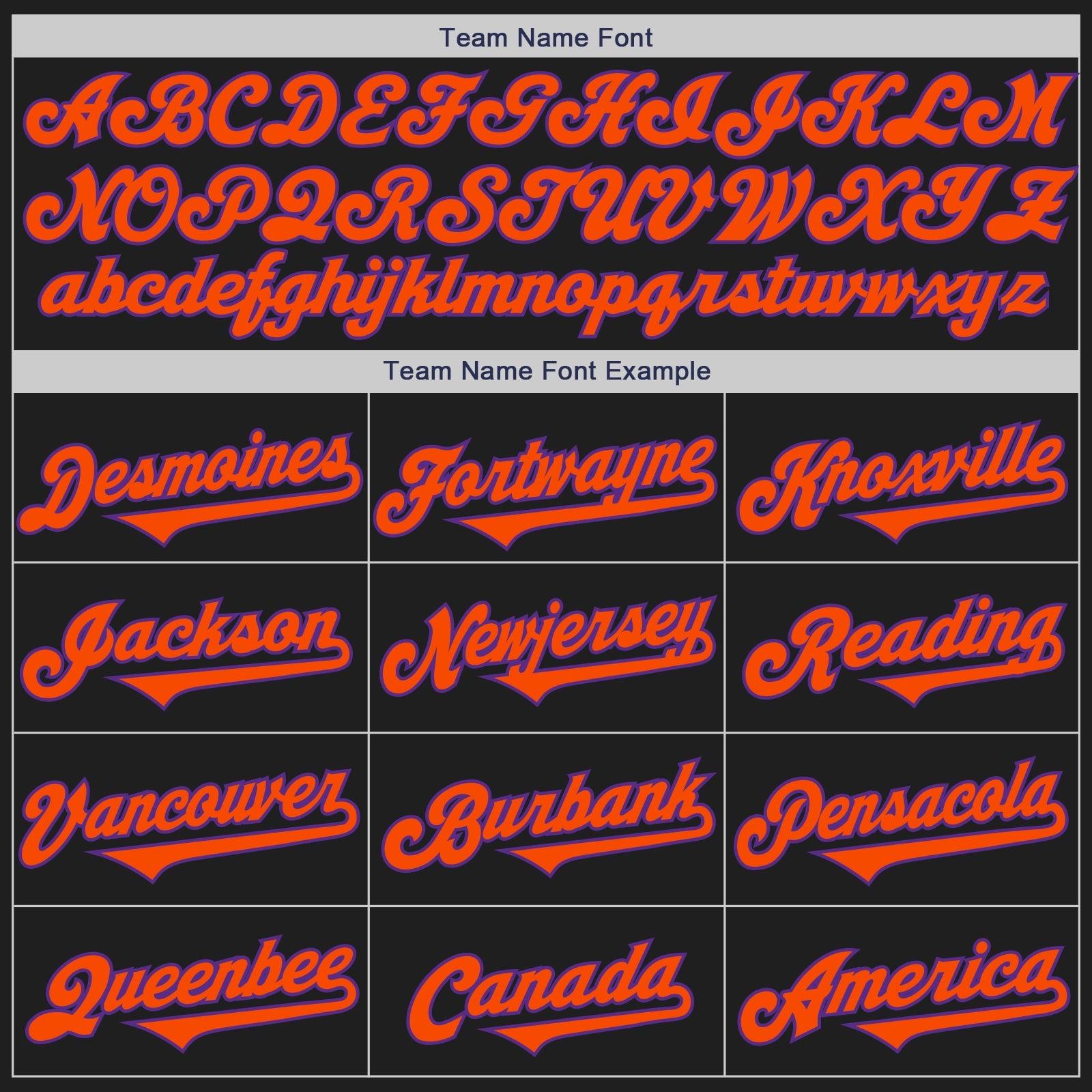 Custom Black Orange-Purple Authentic Baseball Jersey view 4