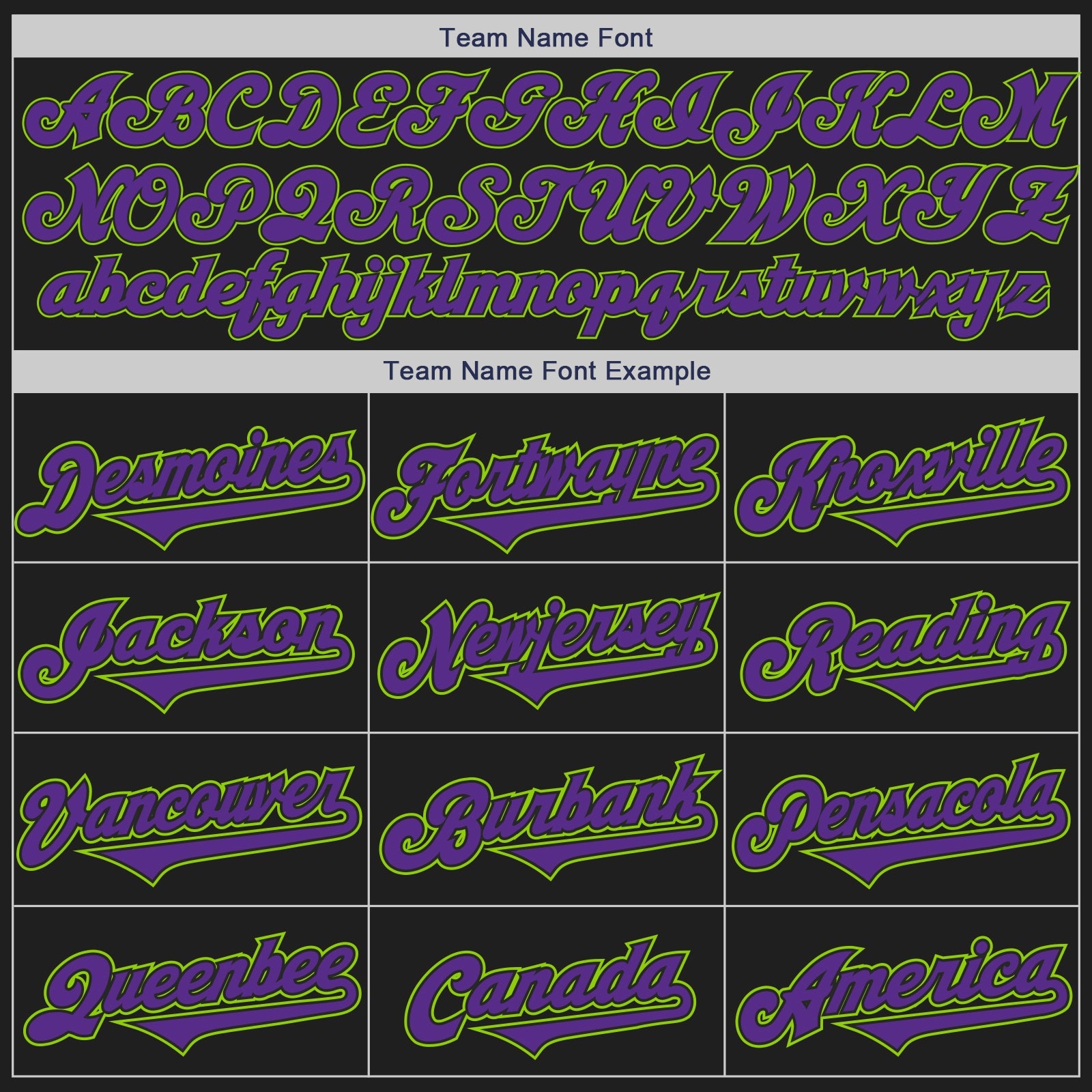 Custom Black Purple-Neon Green Authentic Baseball Jersey view 4