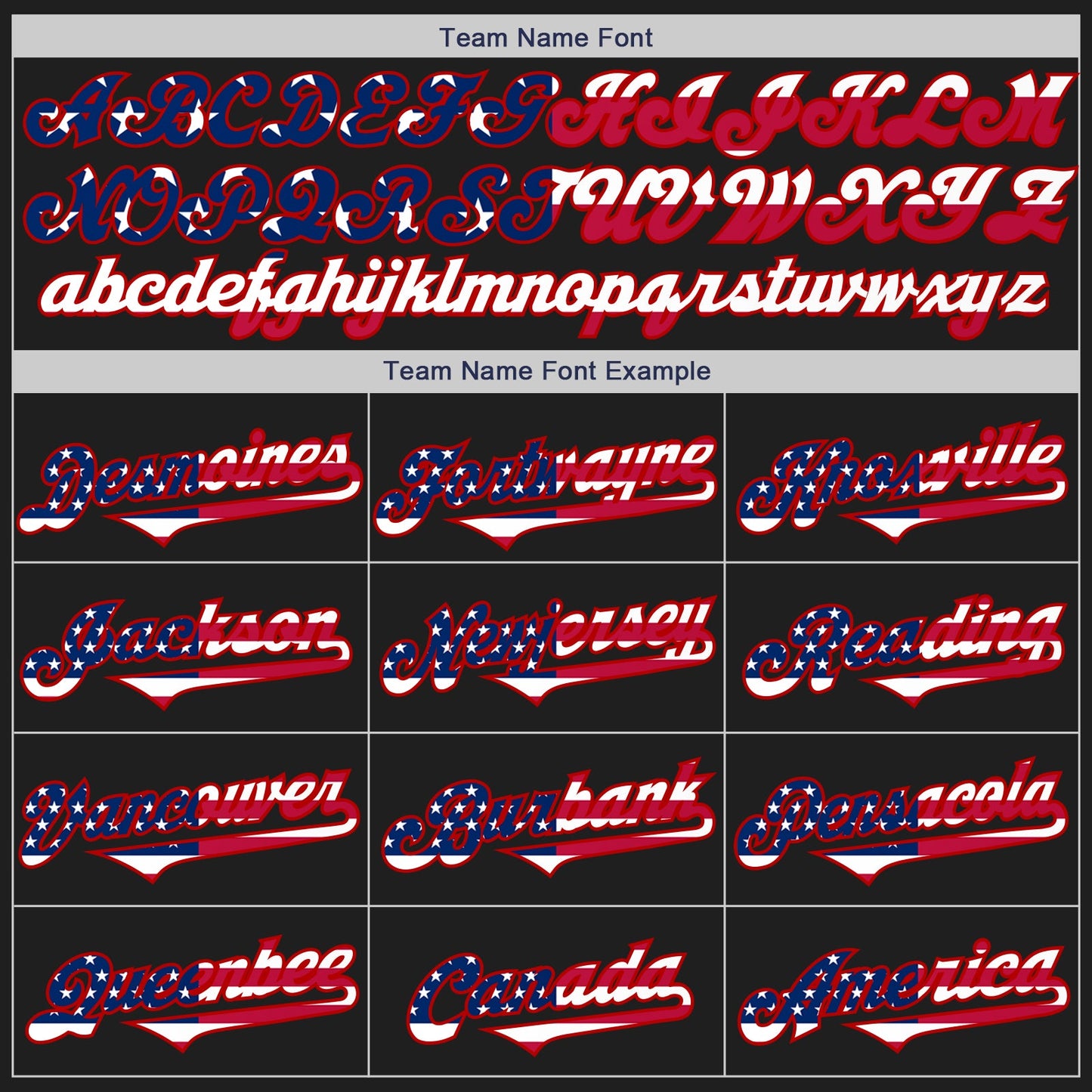 Custom Black USA Flag-Red Authentic Baseball Jersey view 4