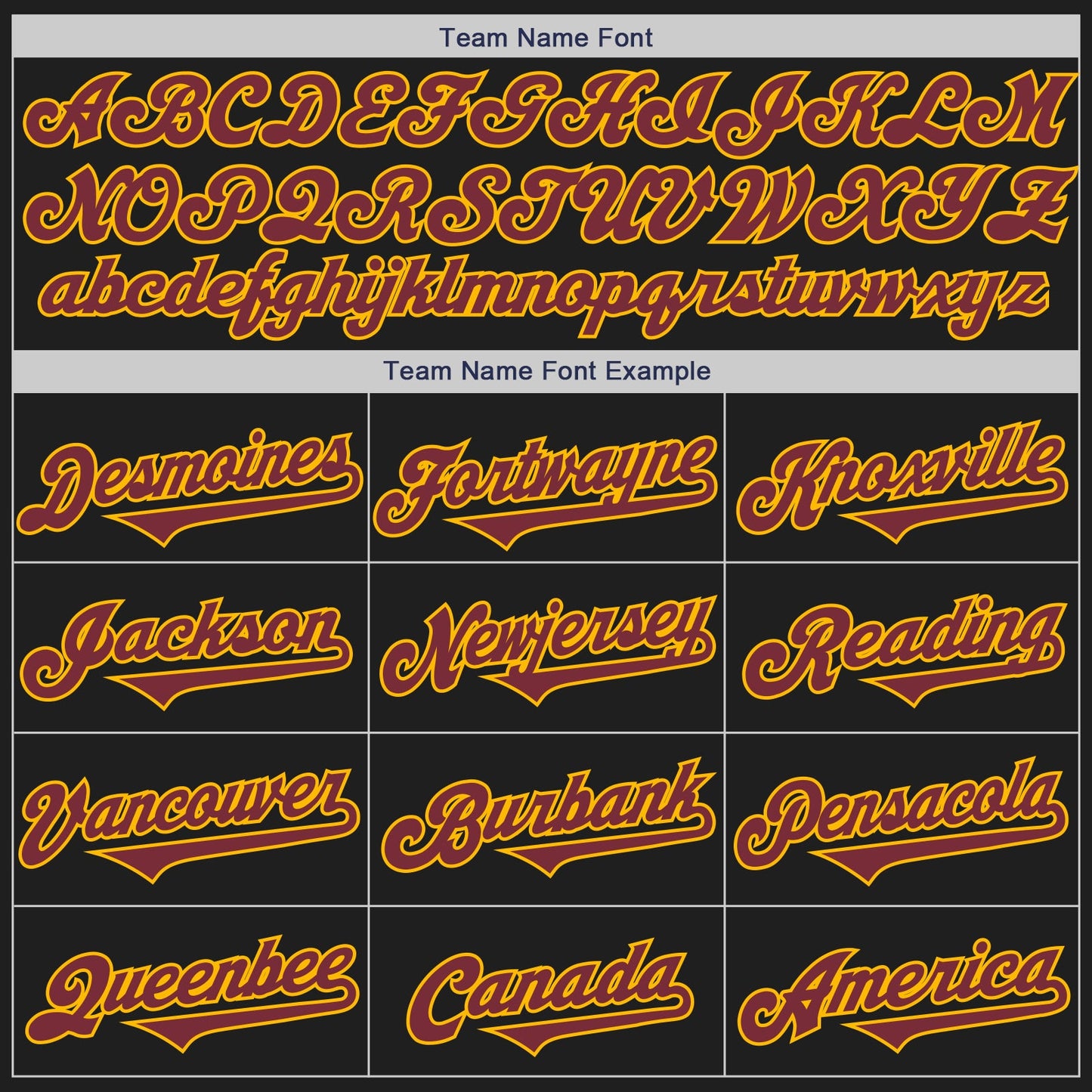 Custom Black Gold-Burgundy Authentic Baseball Jersey view 4