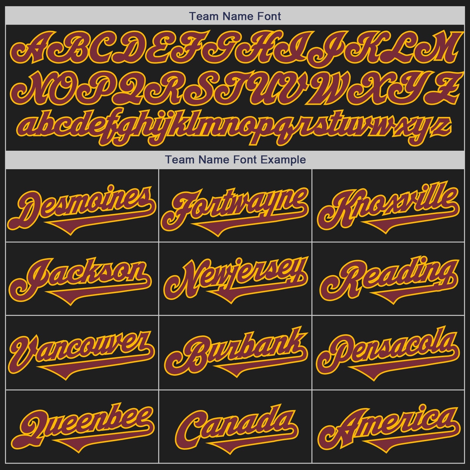 Custom Black Gold-Burgundy Authentic Baseball Jersey view 4