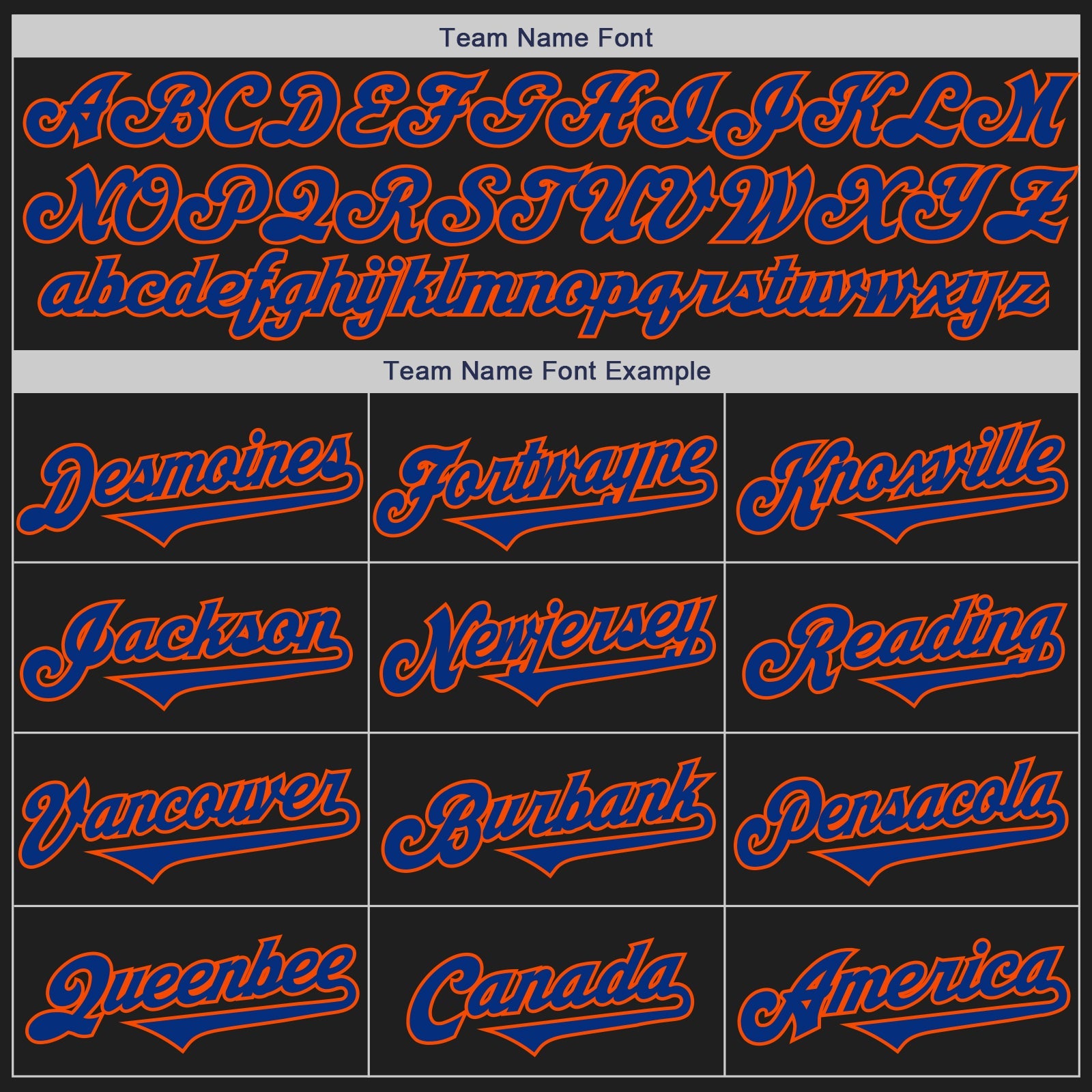 Custom Black Royal-Orange Authentic Baseball Jersey view 4