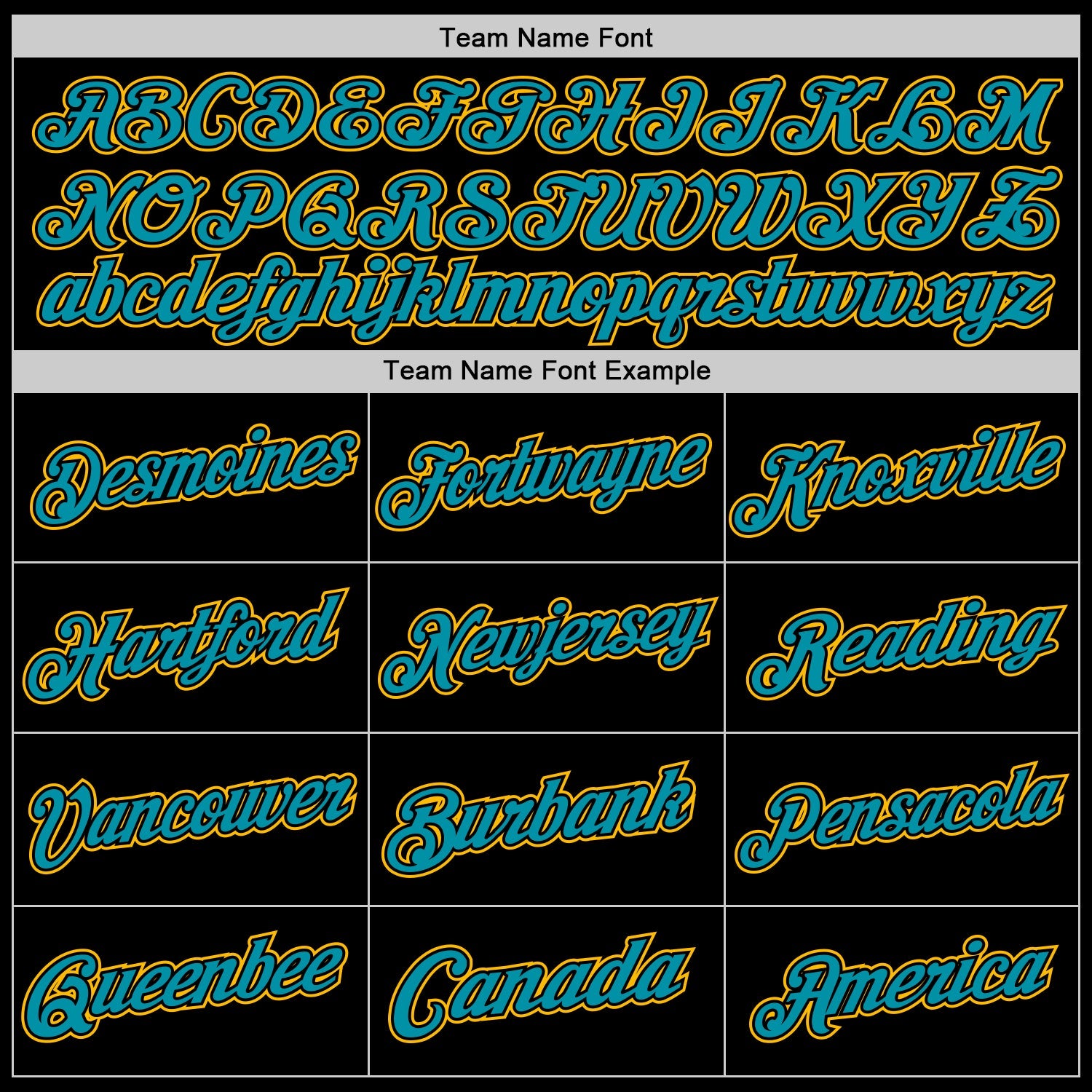Custom Black Teal-Gold Authentic Throwback Basketball Jersey view 3