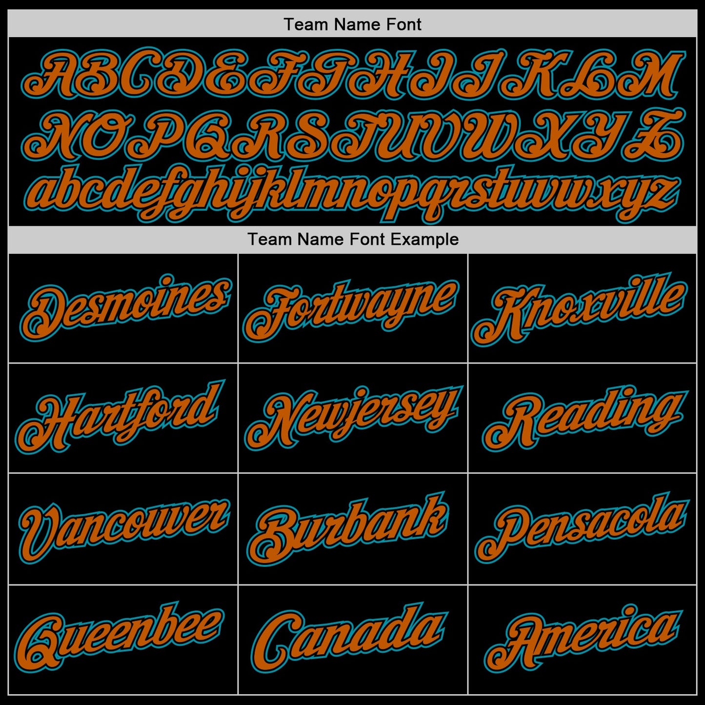 Custom Black Teal-Texas Orange Authentic Throwback Basketball Jersey view 3