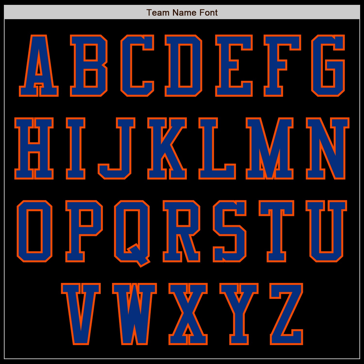 Custom Black Royal-Orange Authentic Baseball Jersey view 7