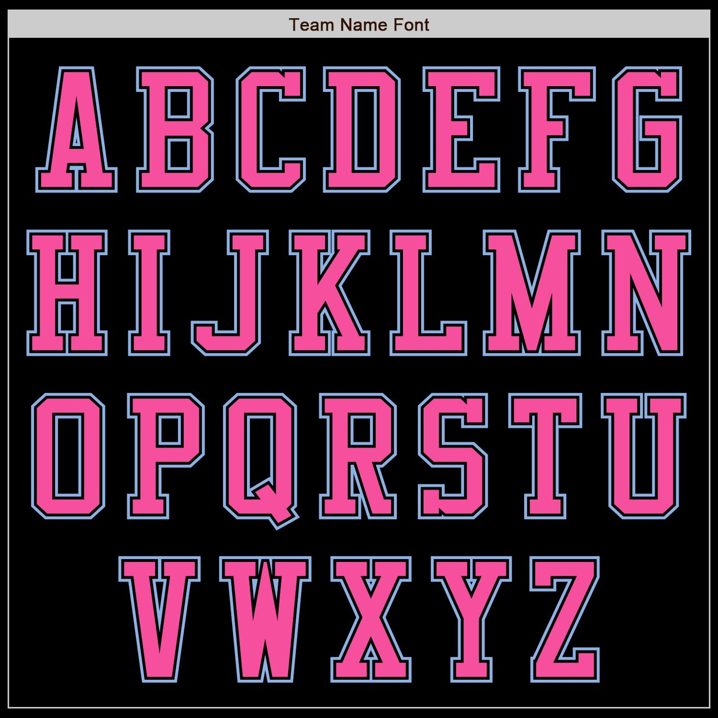 Custom Black Light Blue-Pink Authentic Baseball Jersey view 7