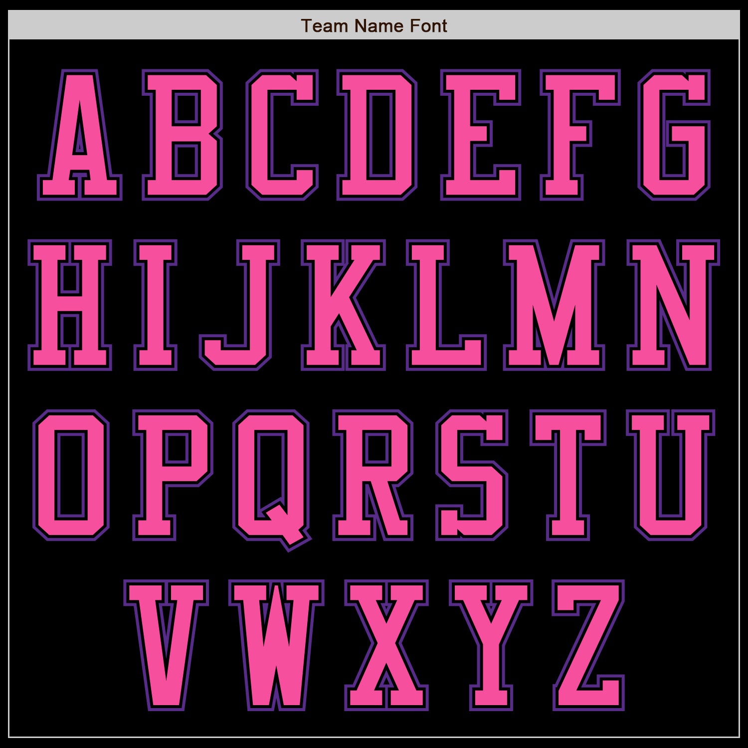Custom Black Purple-Pink Authentic Baseball Jersey view 3