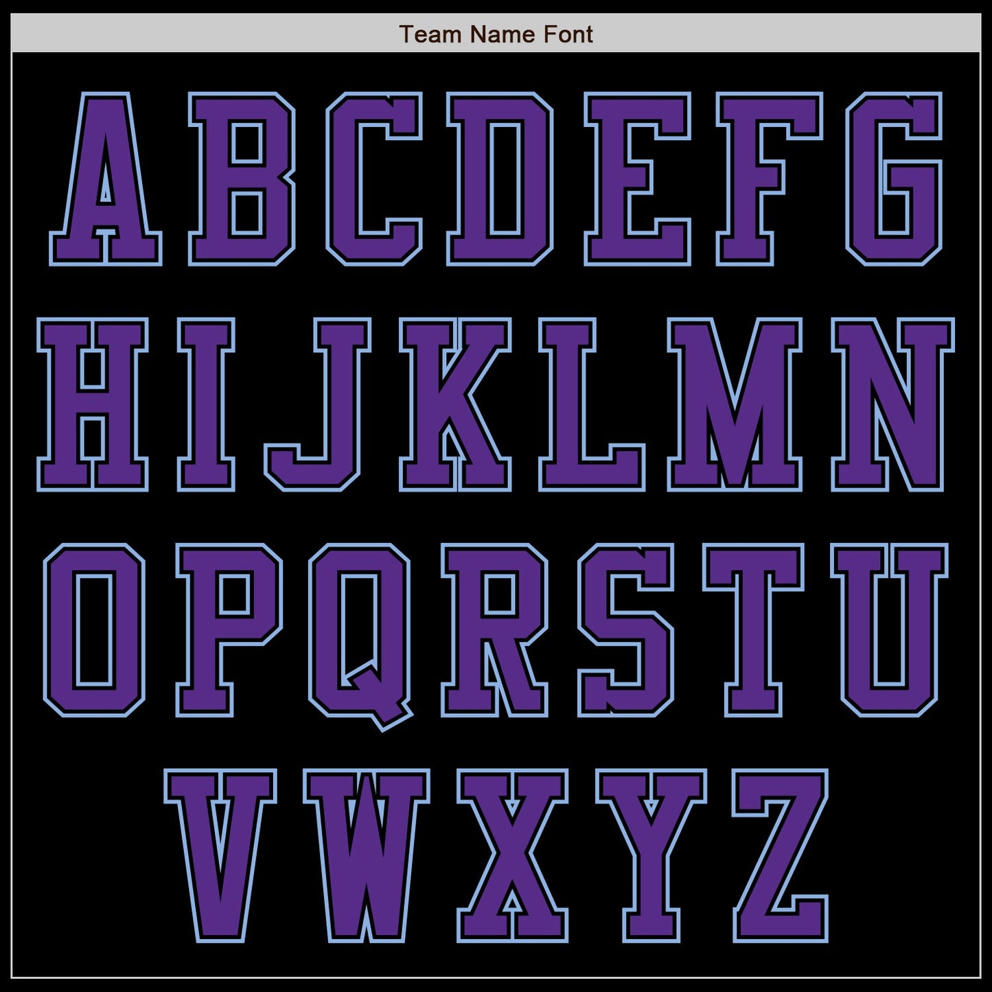 Custom Black Purple-Light Blue Authentic Baseball Jersey view 7