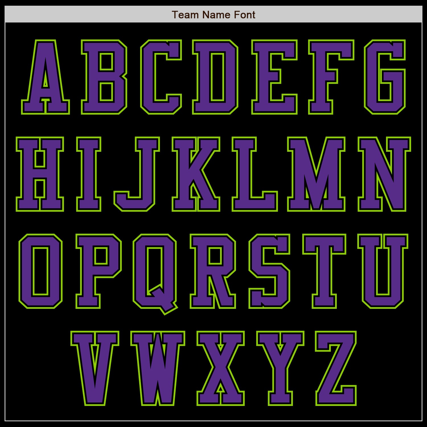 Custom Black Purple-Neon Green Authentic Baseball Jersey view 3