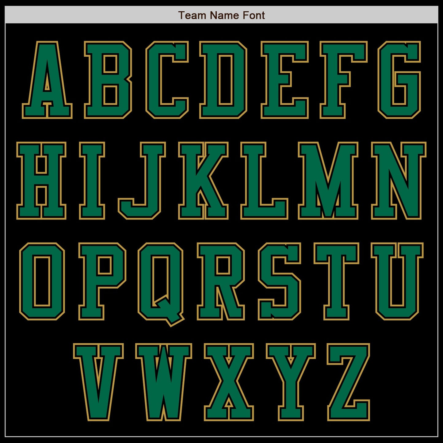 Custom Black Kelly Green-Old Gold Authentic Baseball Jersey view 3