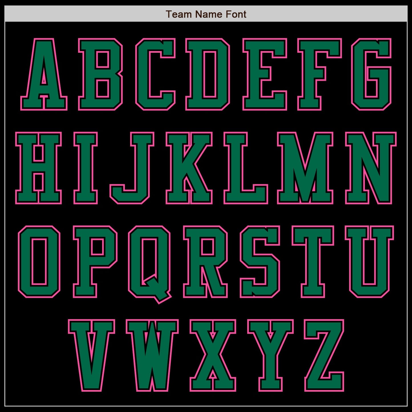 Custom Black Pink-Kelly Green Authentic Baseball Jersey view 3