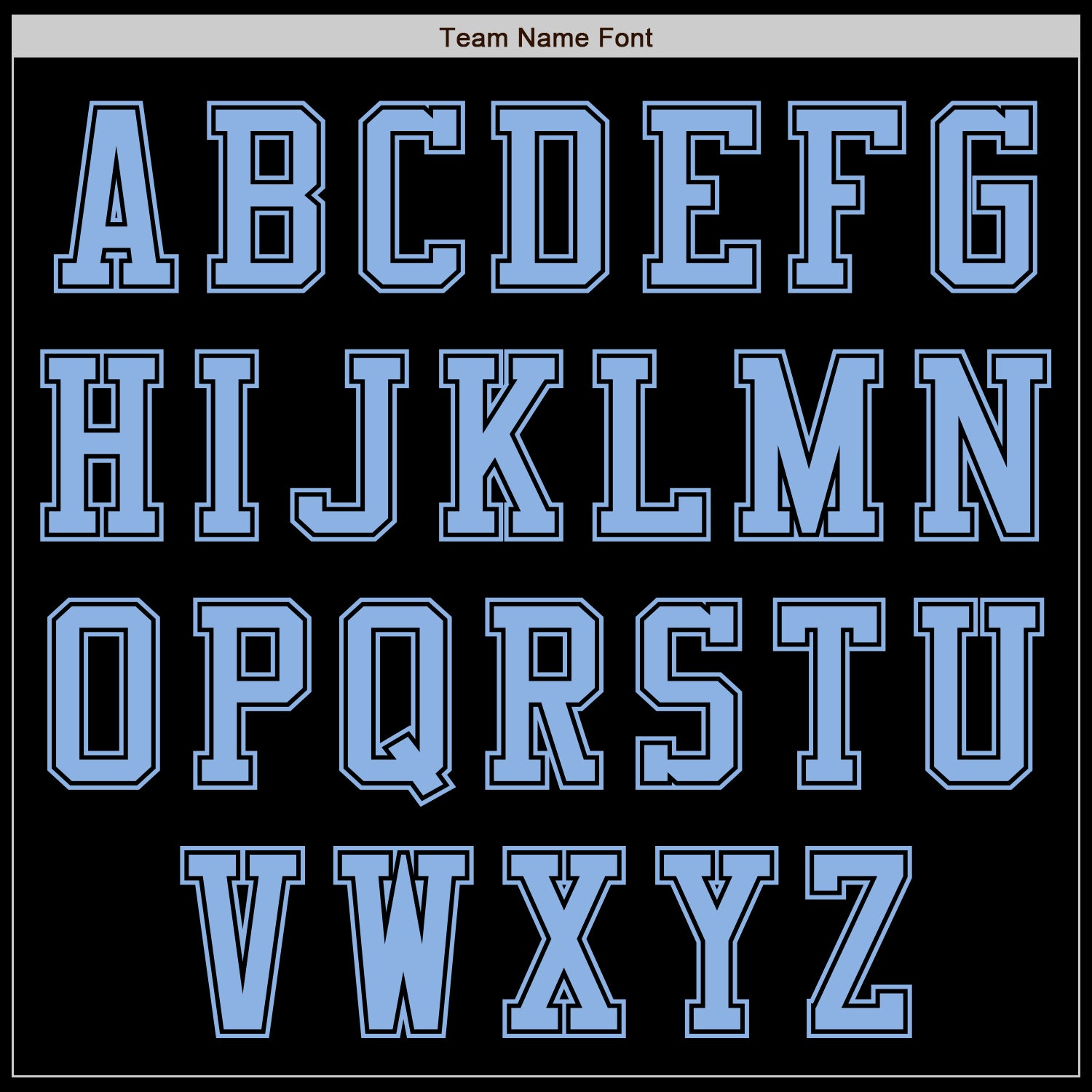 Custom Black Light Blue Authentic Baseball Jersey view 7