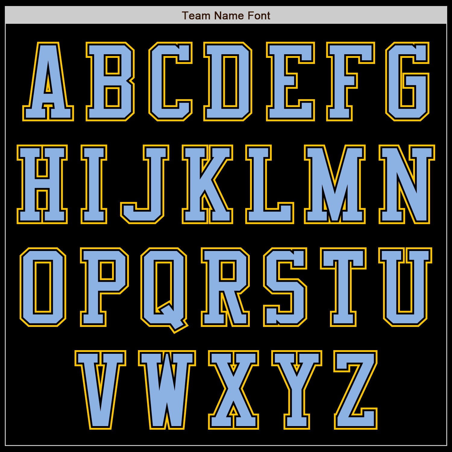 Custom Black Yellow-Light Blue Authentic Baseball Jersey view 7