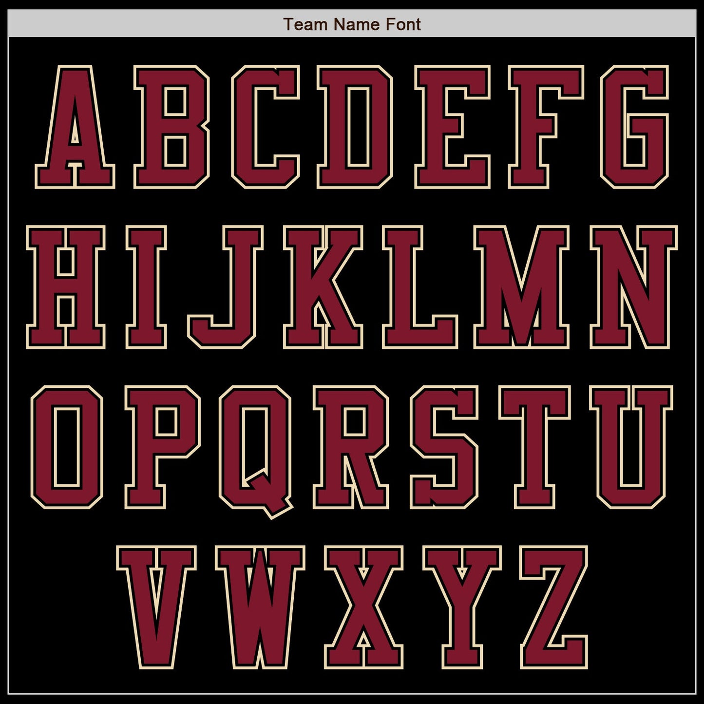 Custom Black Crimson-Cream Authentic Baseball Jersey view 3