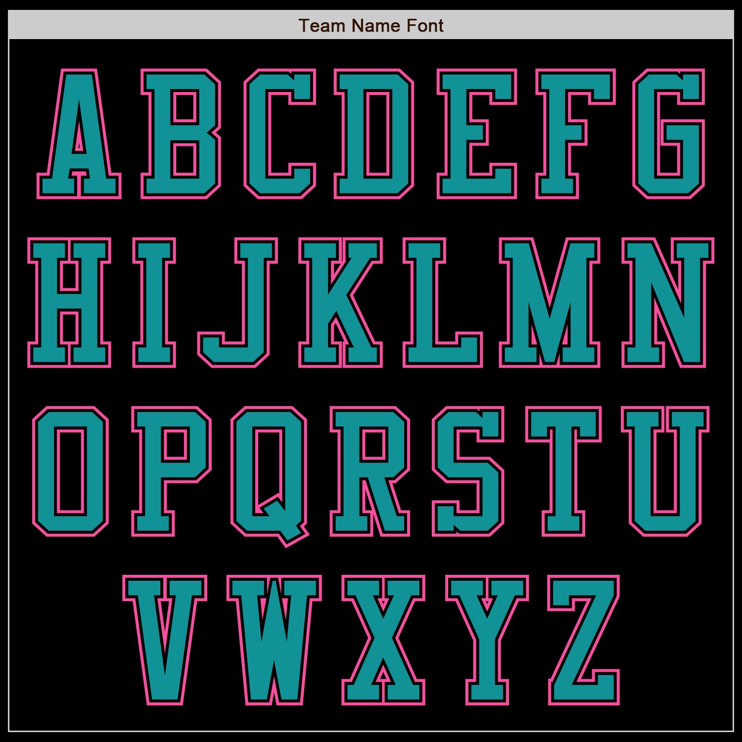 Custom Black Pink-Teal Authentic Baseball Jersey view 7