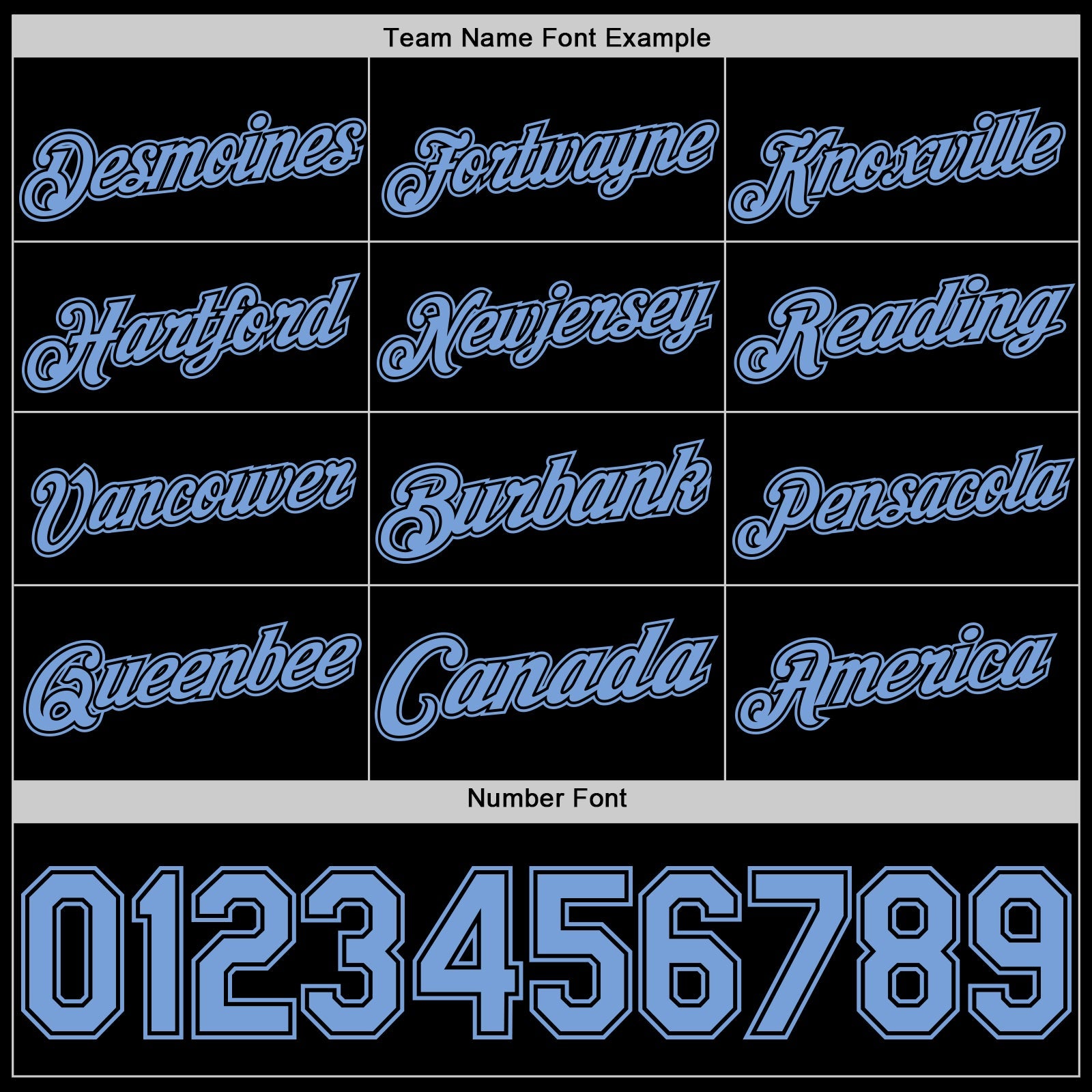 Custom Black Light Blue Authentic Basketball Jersey view 4