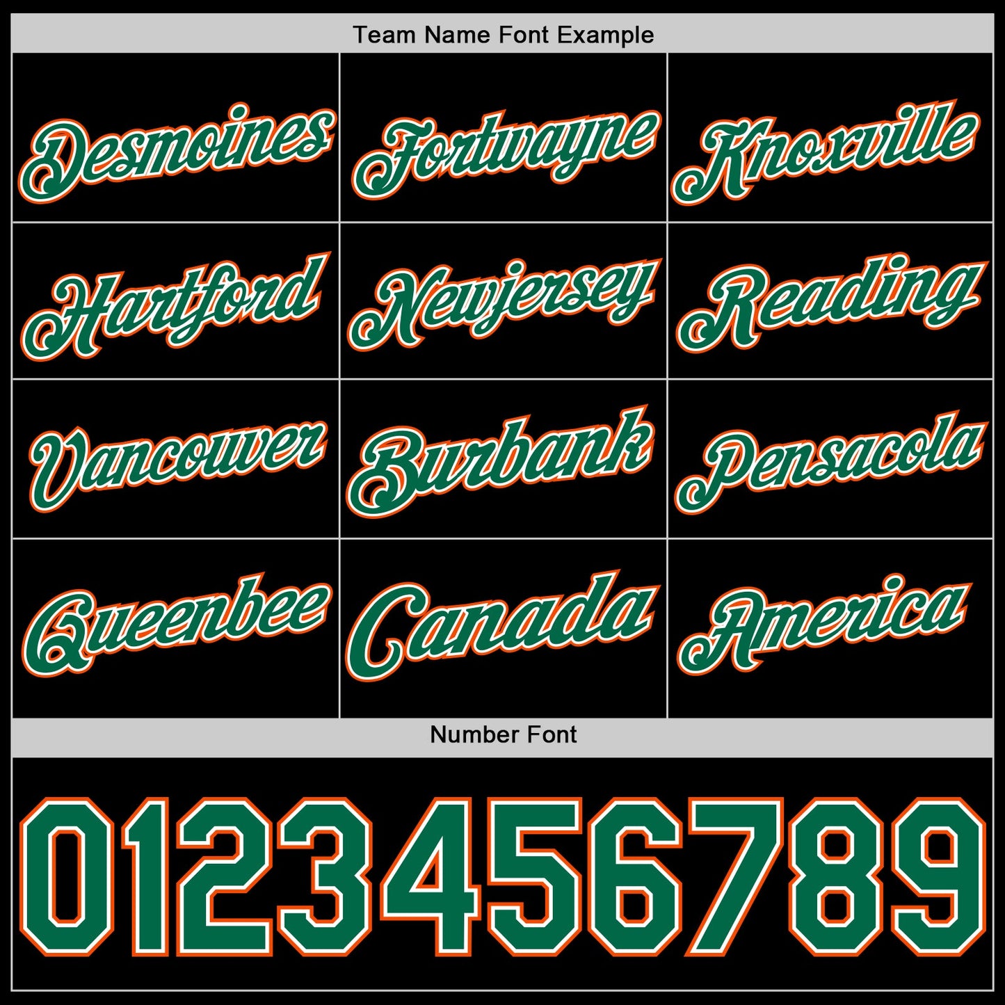 Custom Black Kelly Green White-Orange Authentic Basketball Jersey view 4