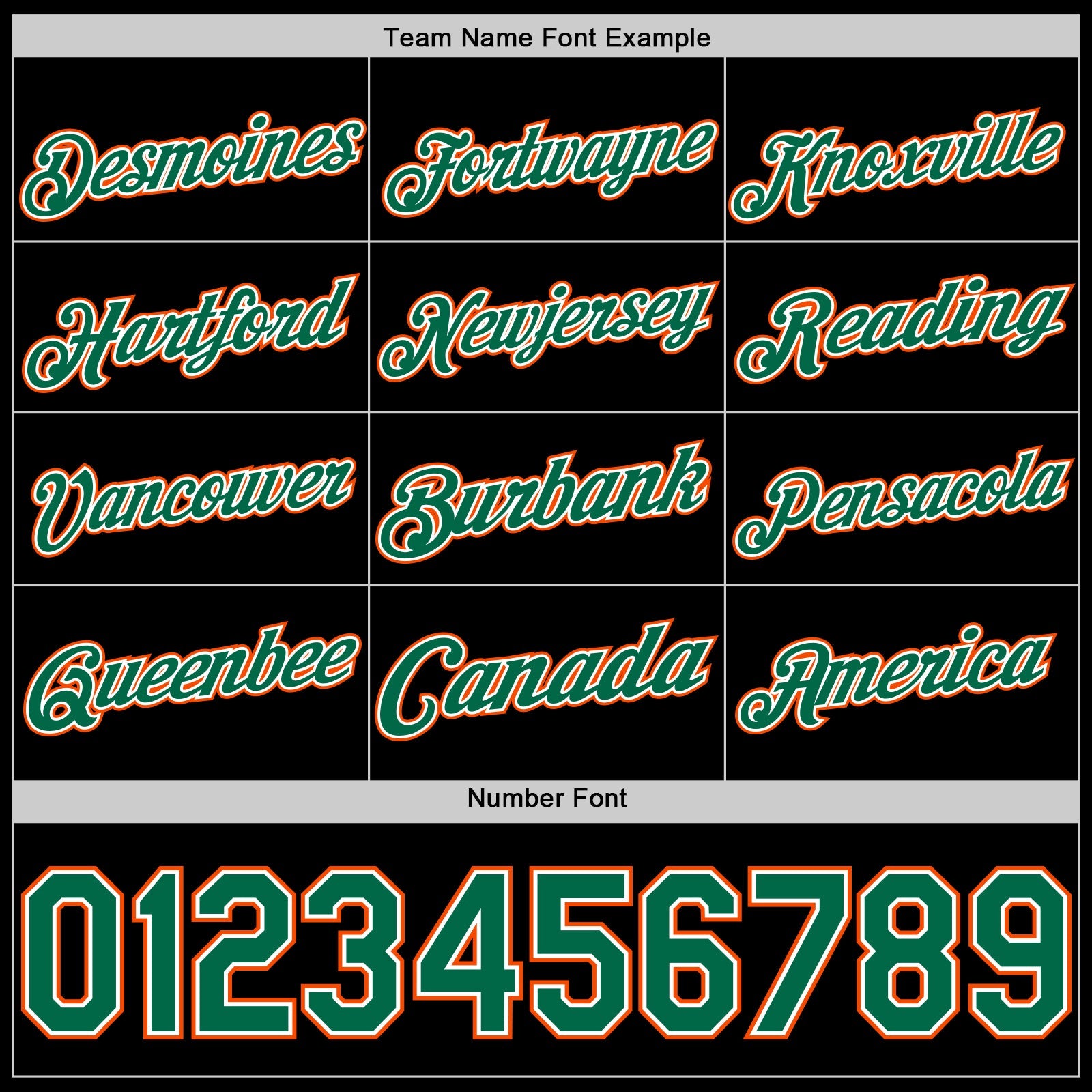 Custom Black Kelly Green White-Orange Authentic Basketball Jersey view 4