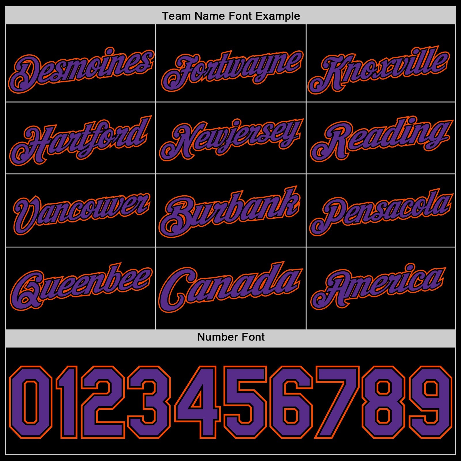 Custom Black Purple-Orange Authentic Basketball Jersey view 4