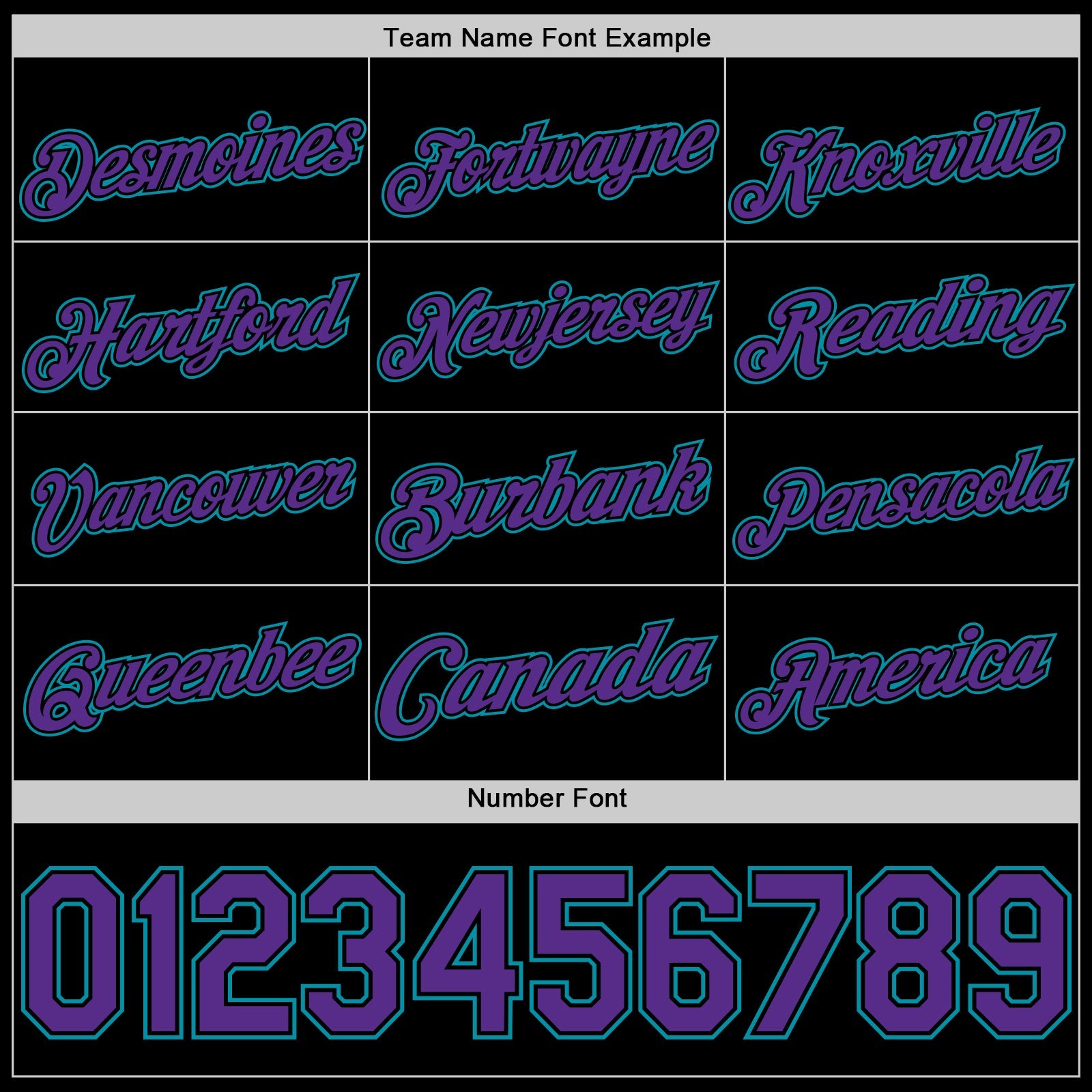 Custom Black Purple-Teal Authentic Basketball Jersey view 4