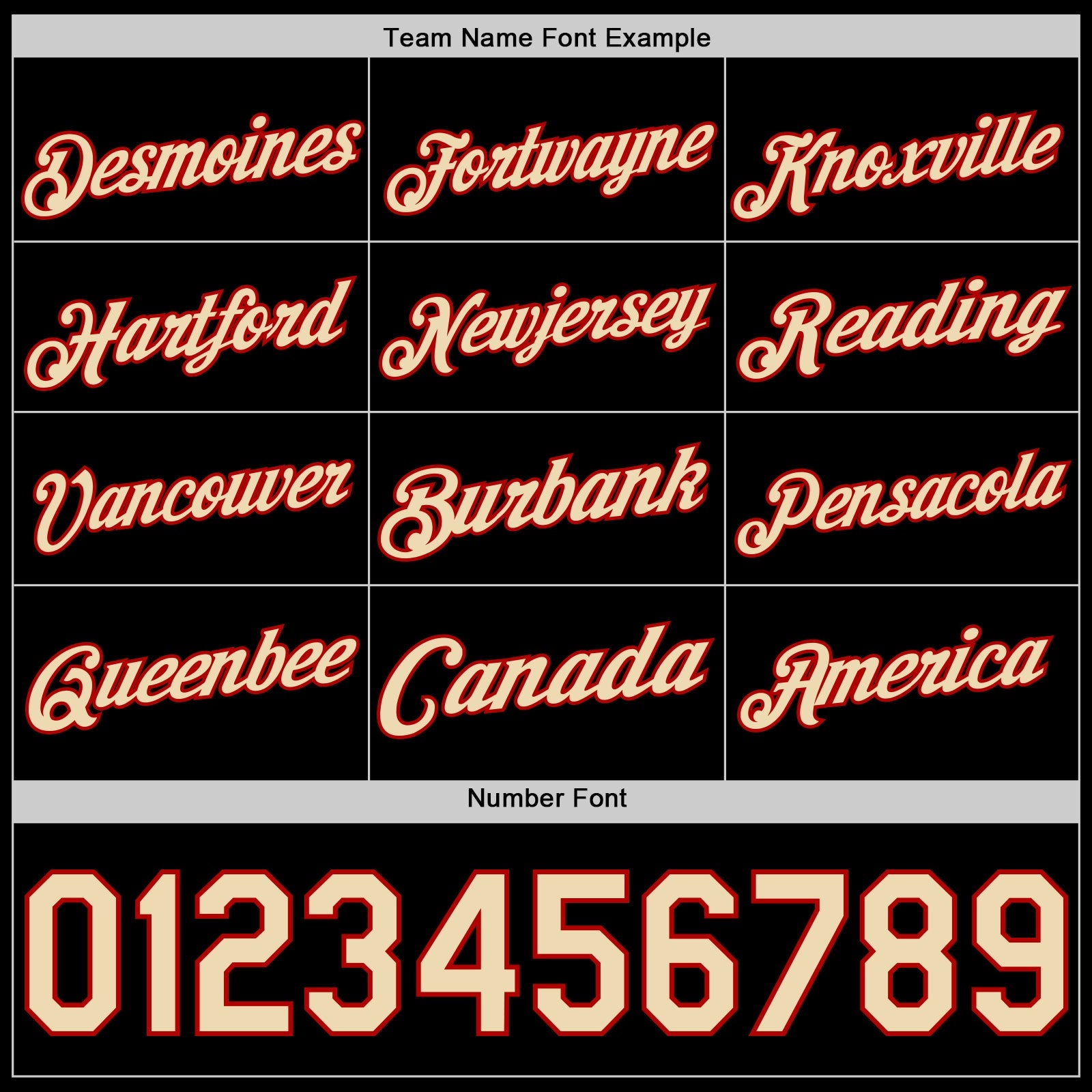 Custom Black Cream-Red Authentic Basketball Jersey view 4