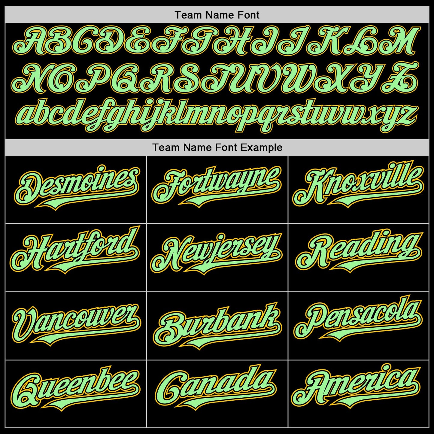 Custom Black Pea Green-Yellow Authentic Baseball Jersey view 4