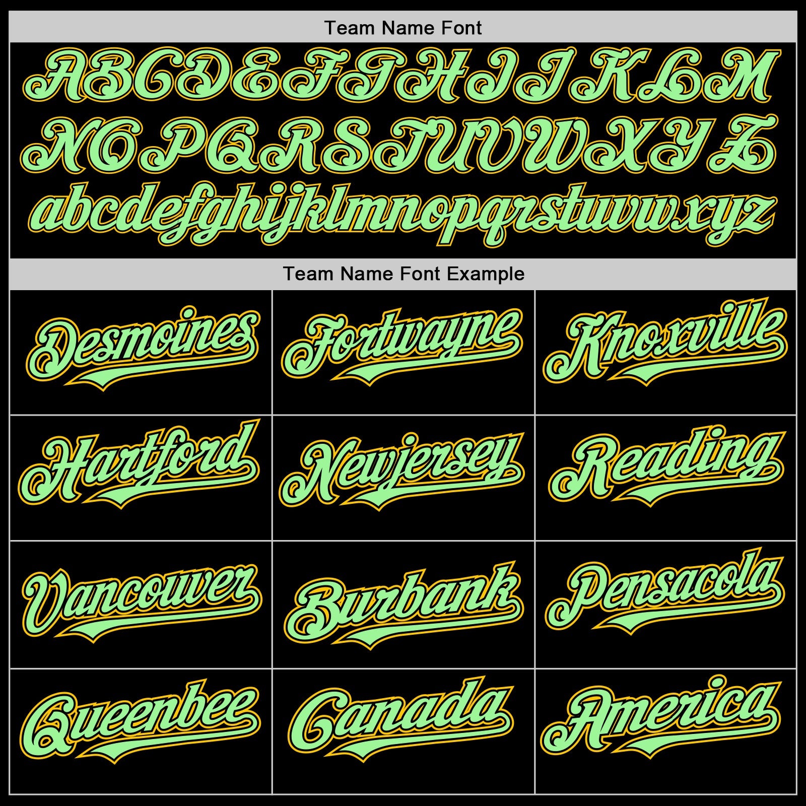 Custom Black Pea Green-Yellow Authentic Baseball Jersey view 4