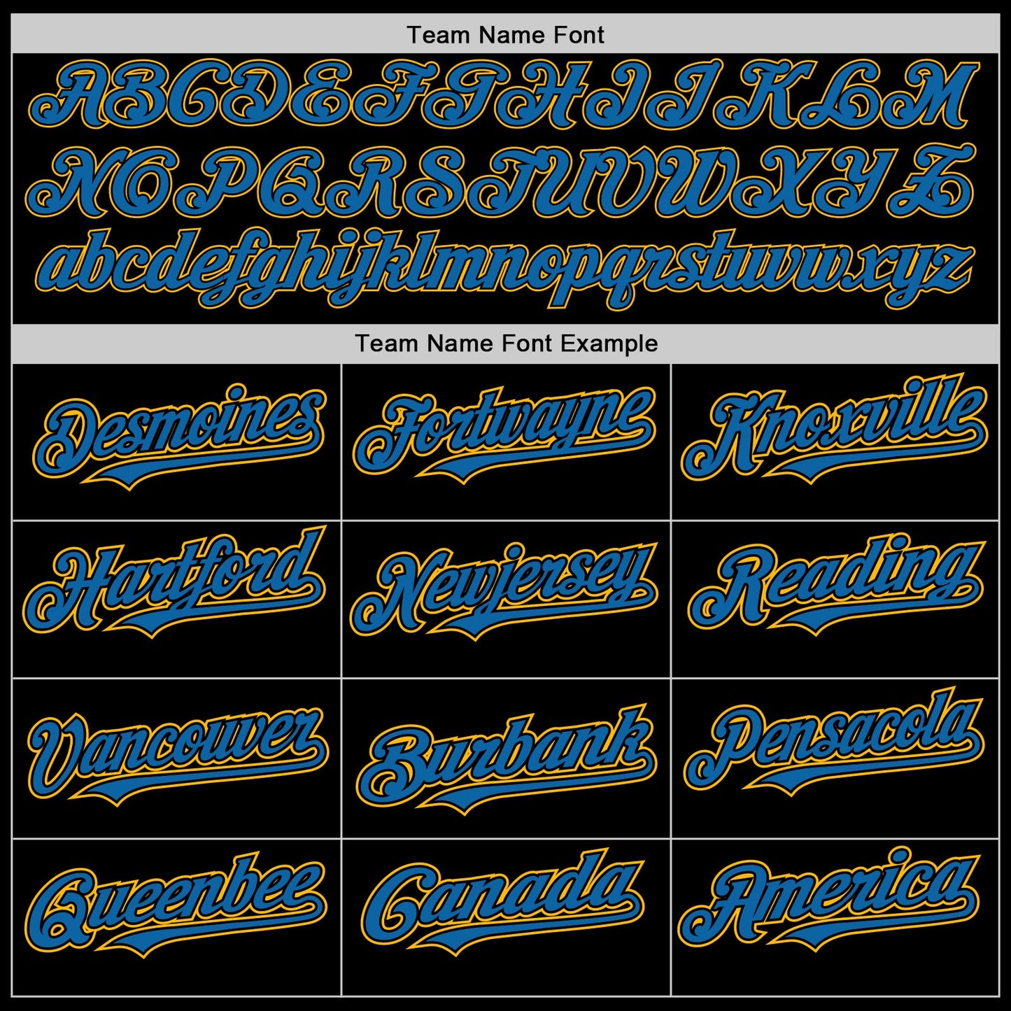Custom Black Blue-Gold Authentic Baseball Jersey view 4