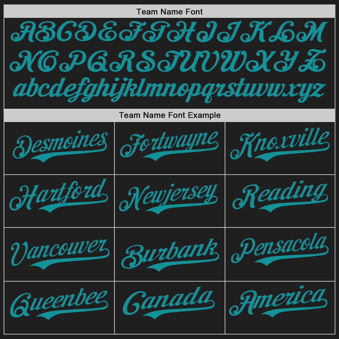 Custom Black Teal Authentic Baseball Jersey view 4